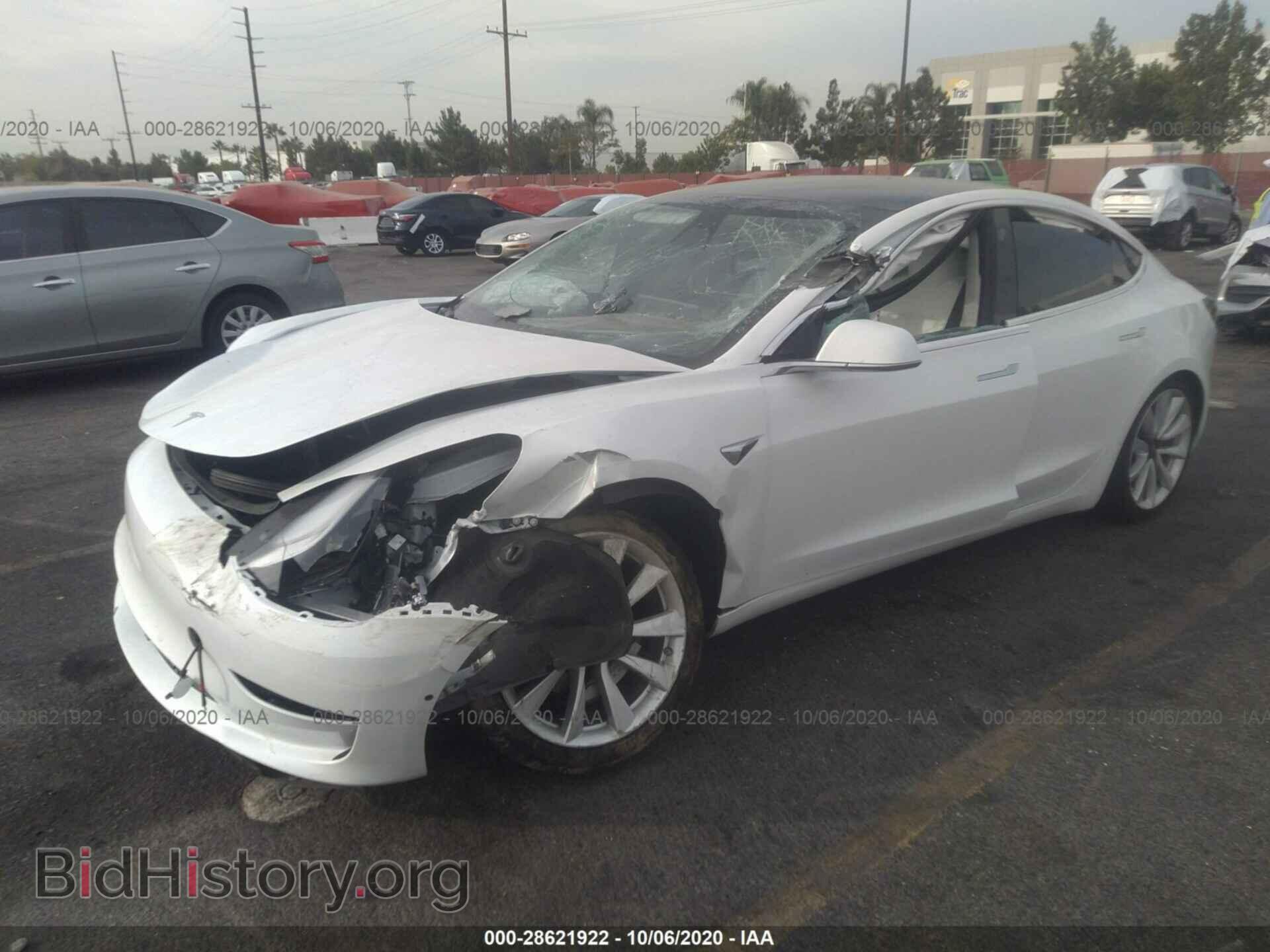 2019 TESLA MODEL 3 - VIN: 5YJ3E1EA0KF509841 - Photo 2