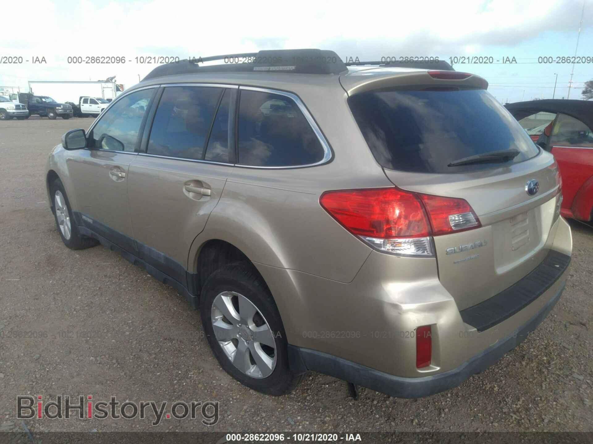 2010 SUBARU OUTBACK - VIN: 4S4BRCCC8A3382005 - Фото 3