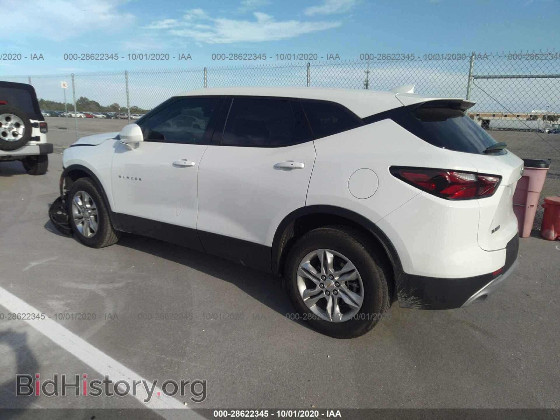 2020 CHEVROLET BLAZER - VIN: 3GNKBBRA8LS718958 - Фото 3