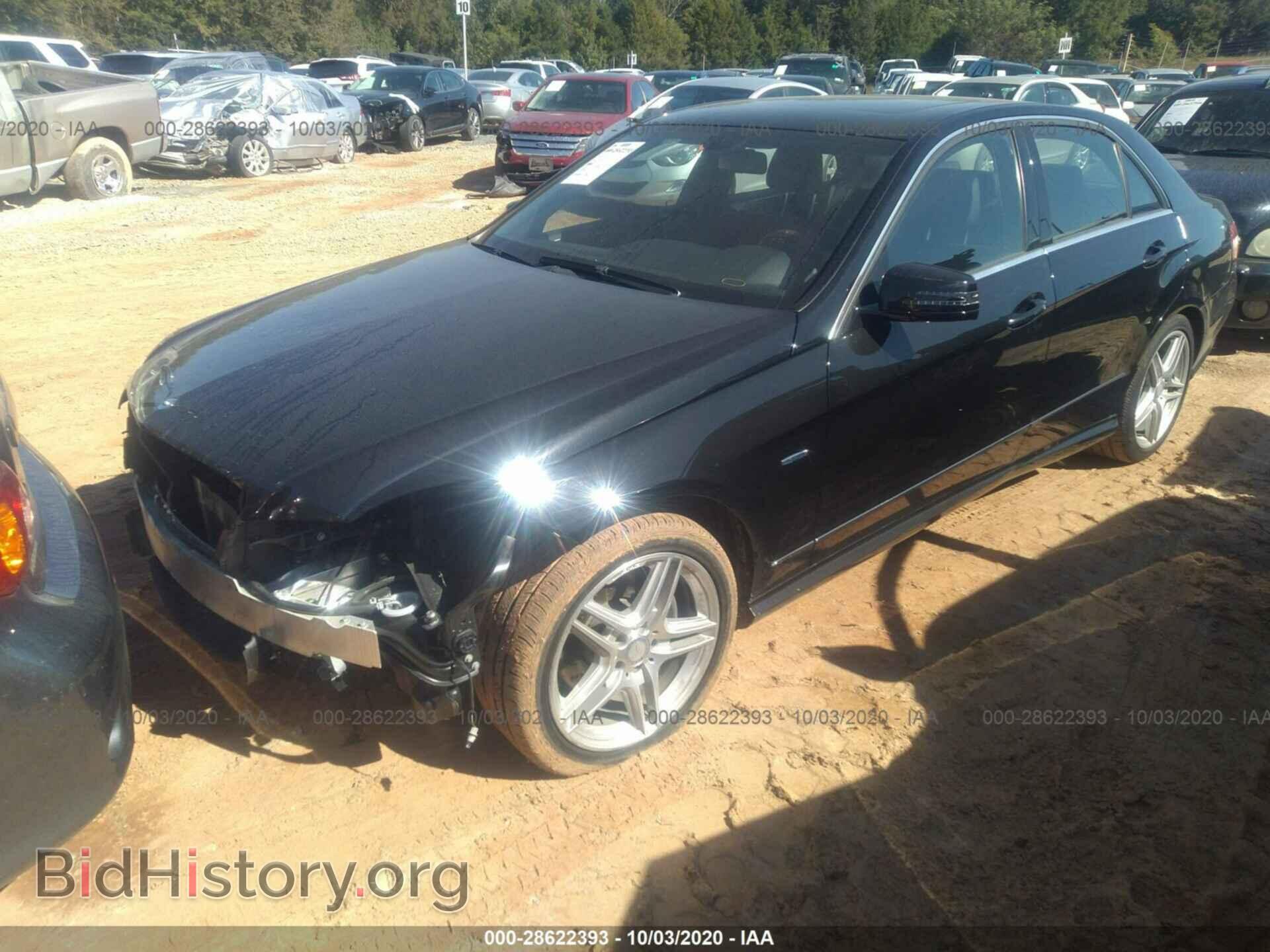 2012 MERCEDES-BENZ E-CLASS - VIN: WDDHF5KB5CA653277 - Фото 2