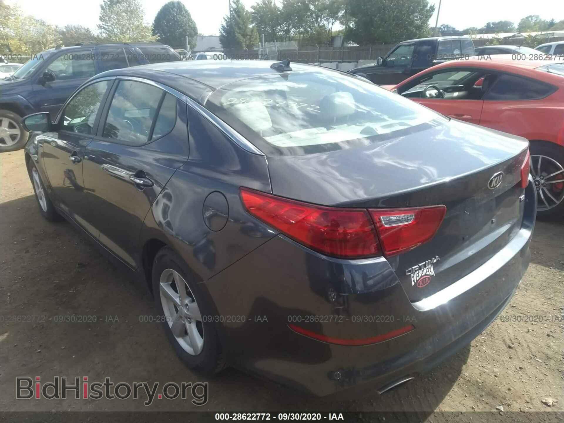 2015 KIA OPTIMA - VIN: KNAGM4A72F5636367 - Photo 3