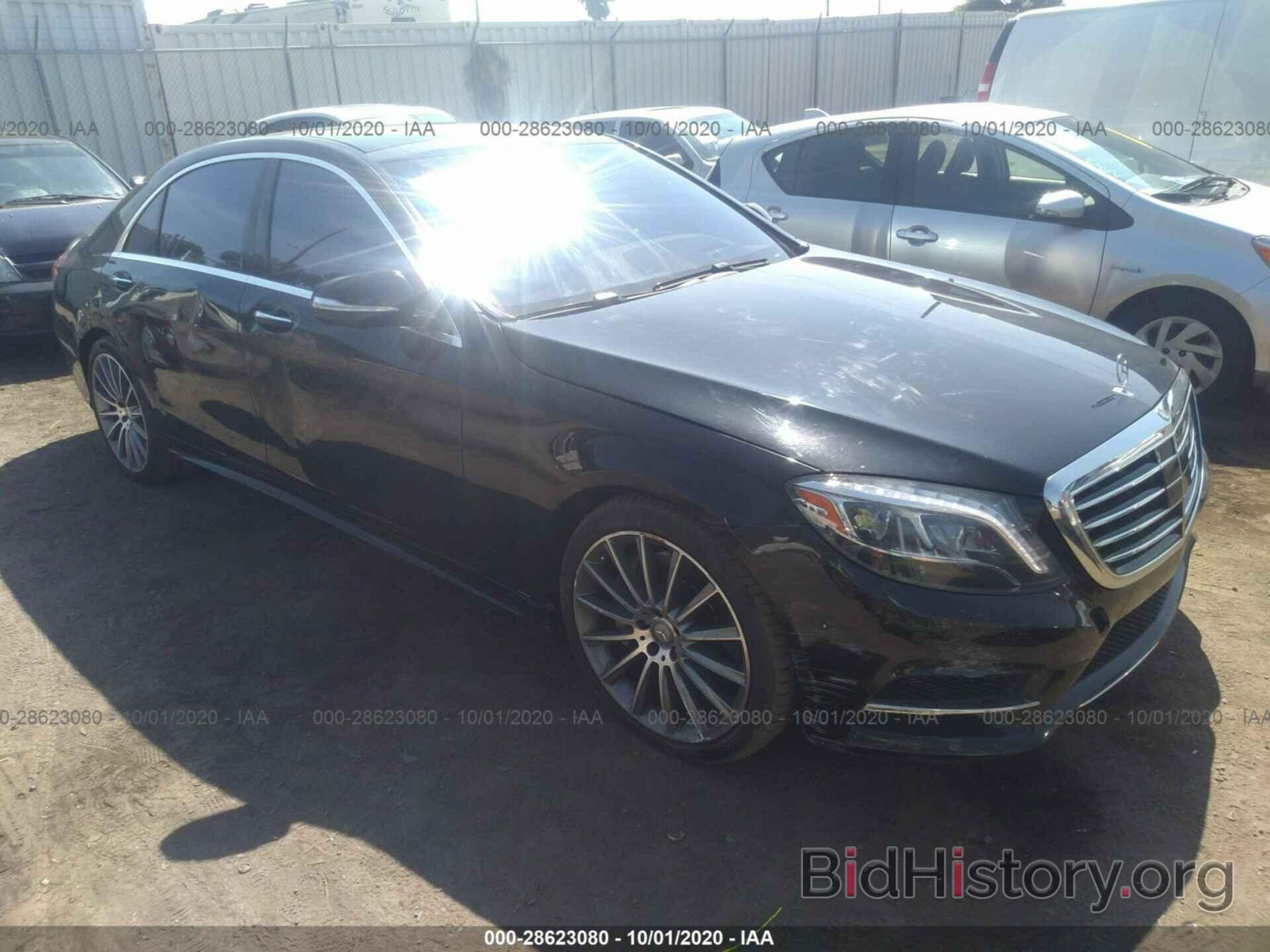 Photo WDDUG8CBXGA246251 - MERCEDES-BENZ S-CLASS 2016