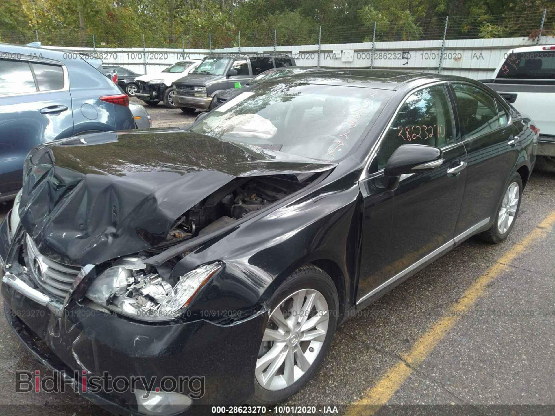 2011 LEXUS ES 350 - VIN: JTHBK1EG1B2425781 - Фото 2