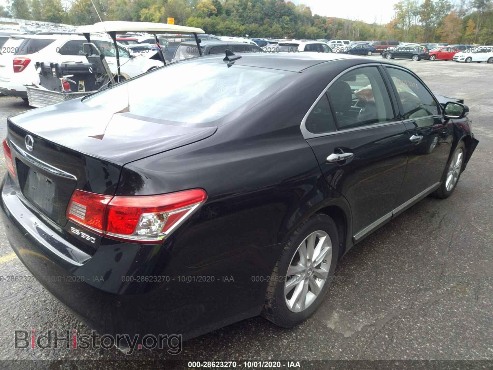 2011 LEXUS ES 350 - VIN: JTHBK1EG1B2425781 - Фото 4