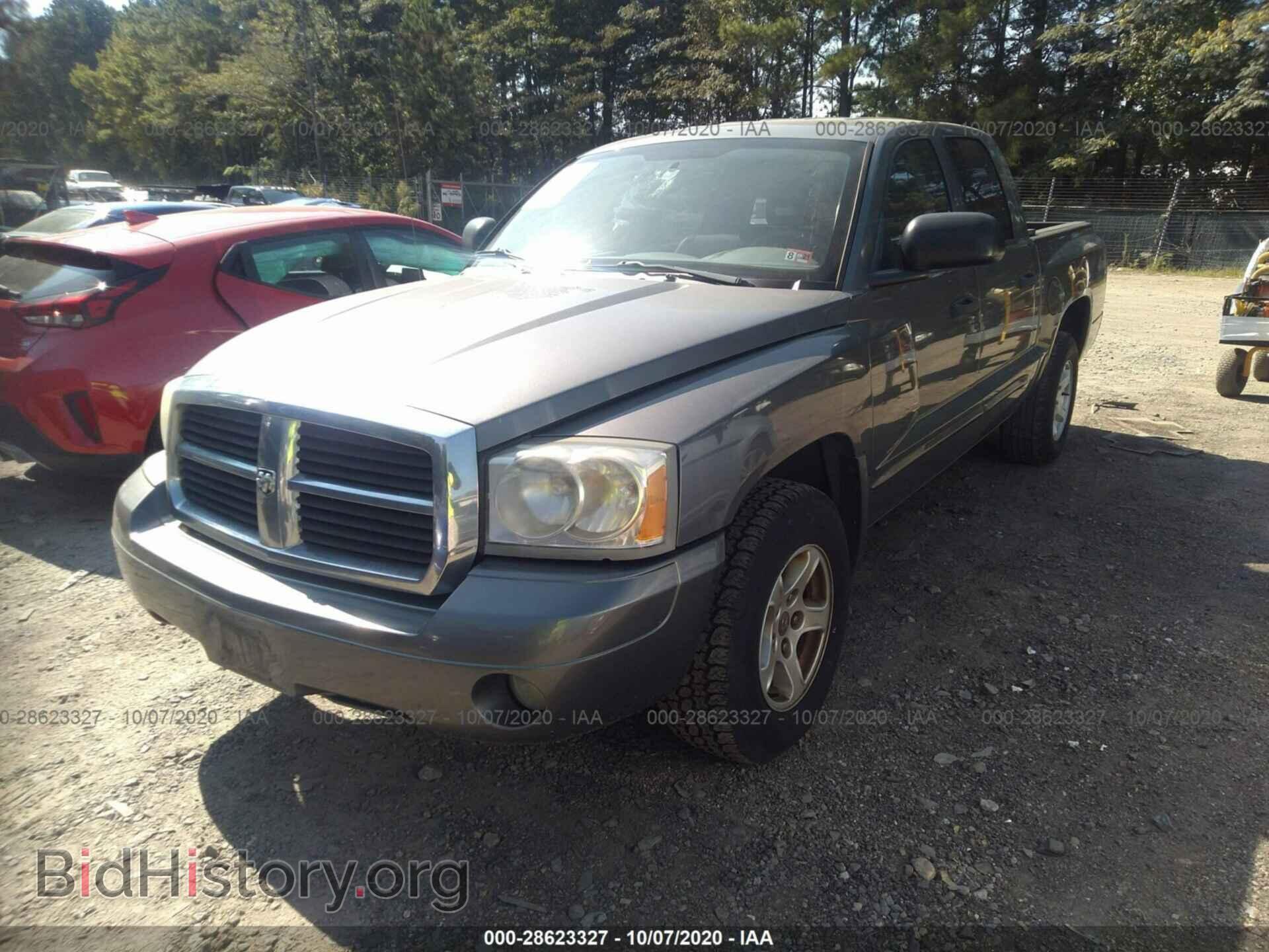 2005 DODGE DAKOTA - VIN: 1D7HW48K45S338534 - Фото 2