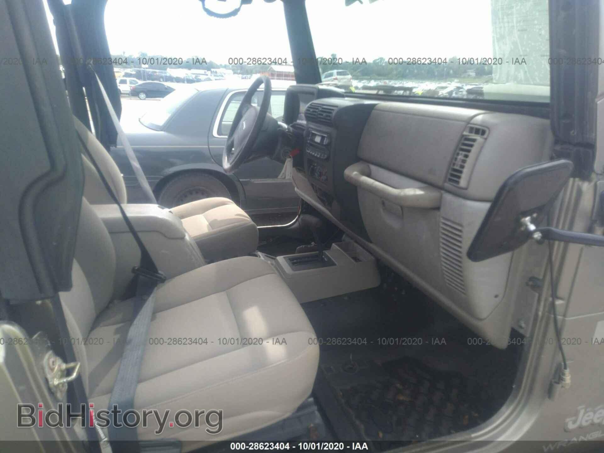 2006 JEEP WRANGLER - VIN: 1J4FA39S26P731987 - Фото 5