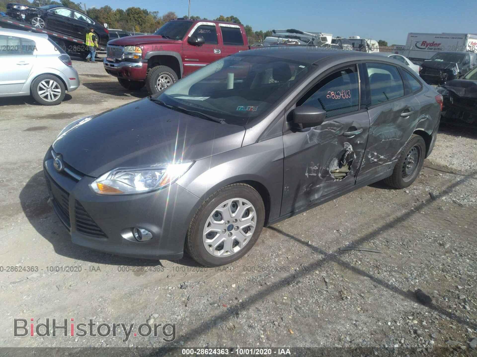 2012 FORD FOCUS - VIN: 1FAHP3F25CL360074 - Фото 2