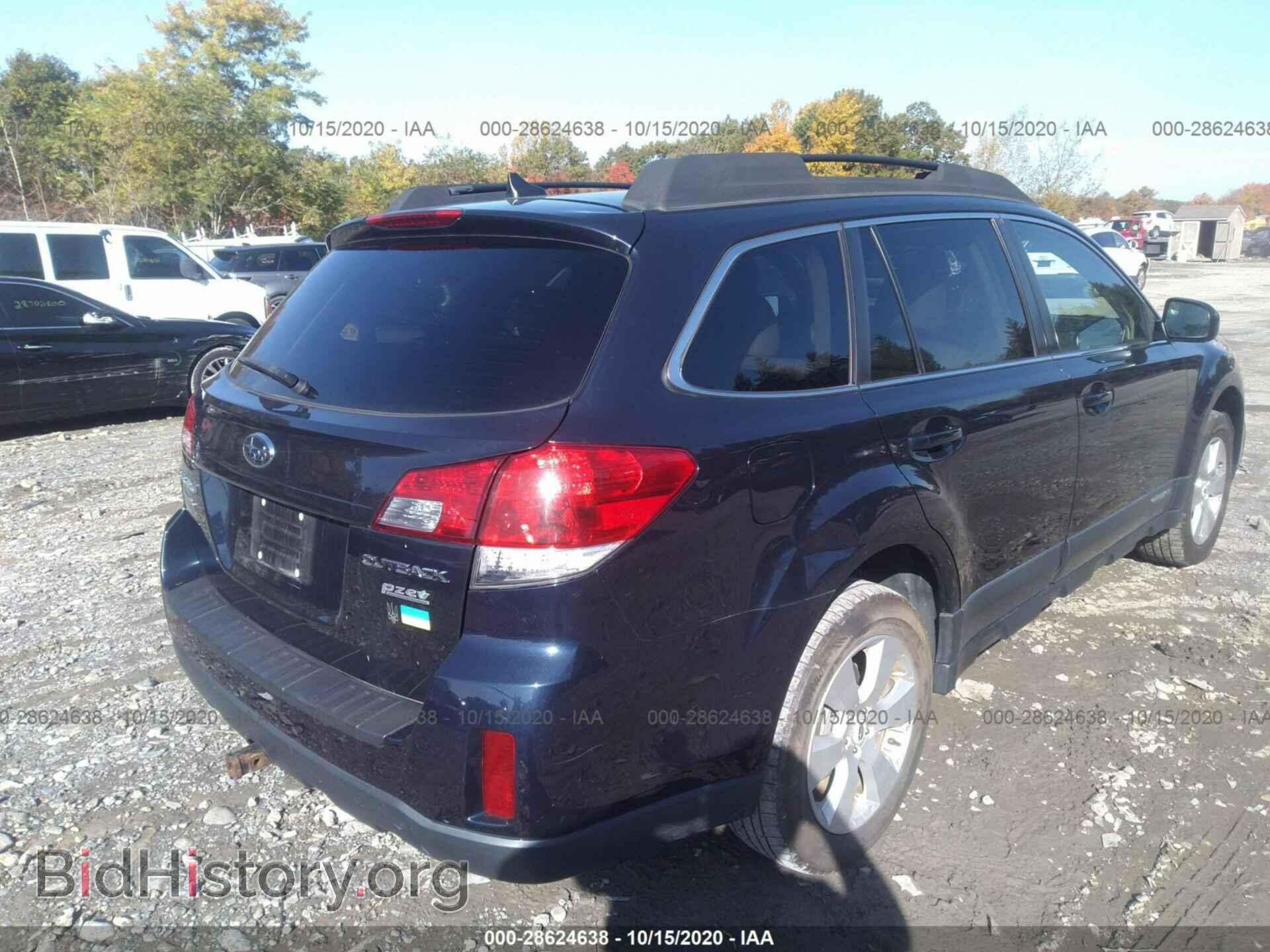 2013 SUBARU OUTBACK - VIN: 4S4BRBPC3D3248303 - Фото 4