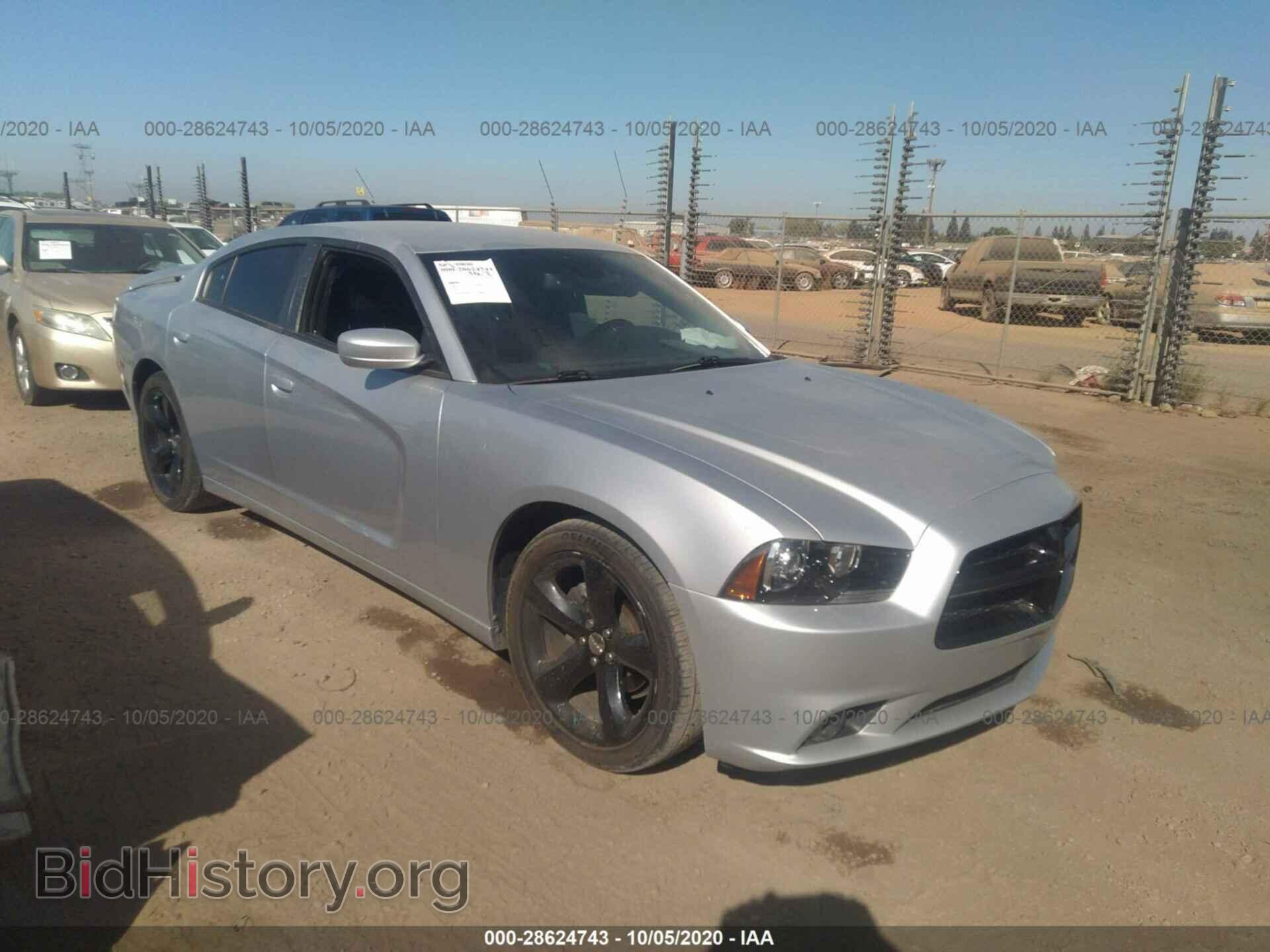 Photo 2C3CDXHG9CH278850 - DODGE CHARGER 2012