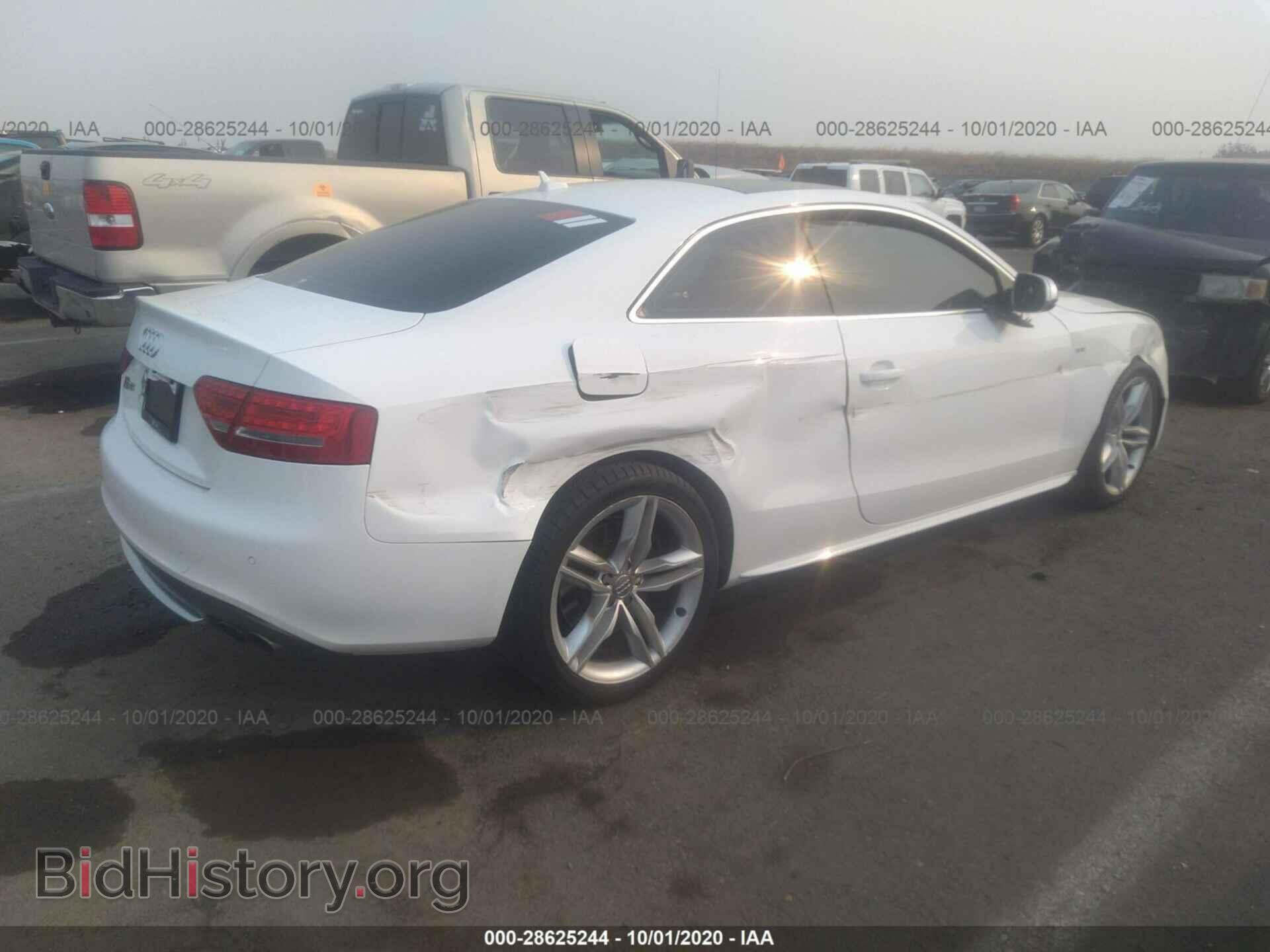 2012 AUDI S5 - VIN: WAUVVAFR4CA014174 - Photo 4