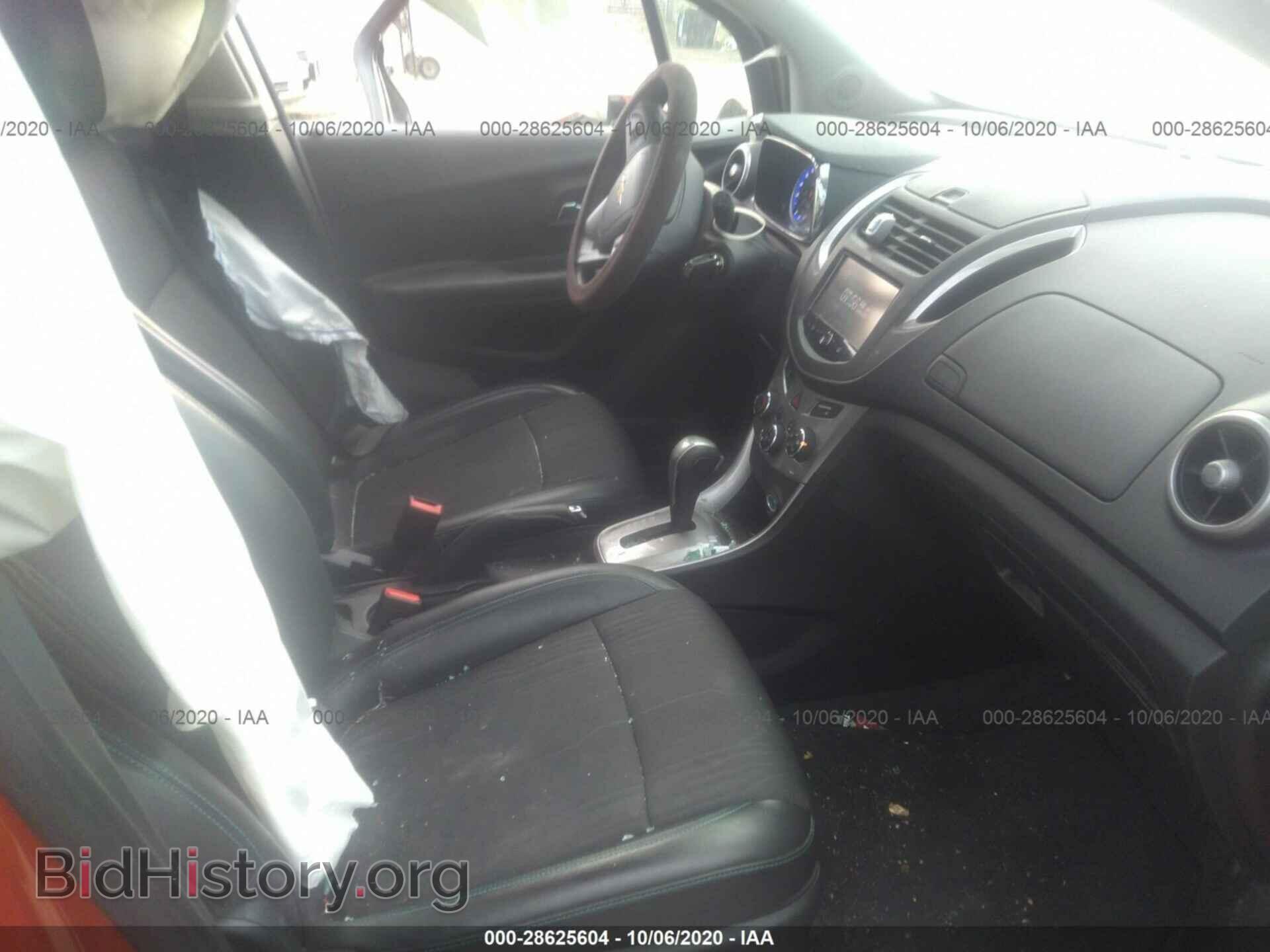 2015 CHEVROLET TRAX - VIN: KL7CJRSB0FB223078 - Фото 5