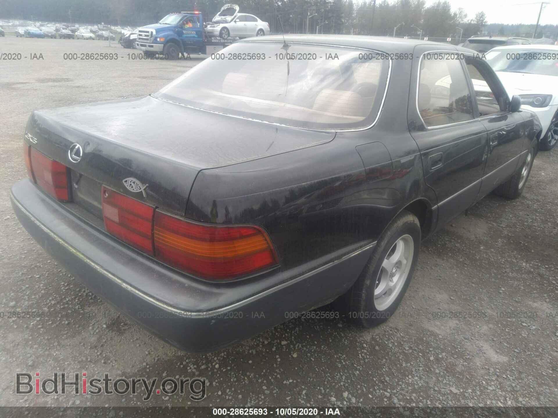 1990 LEXUS LS - VIN: JT8UF11E4L0011120 - Фото 4