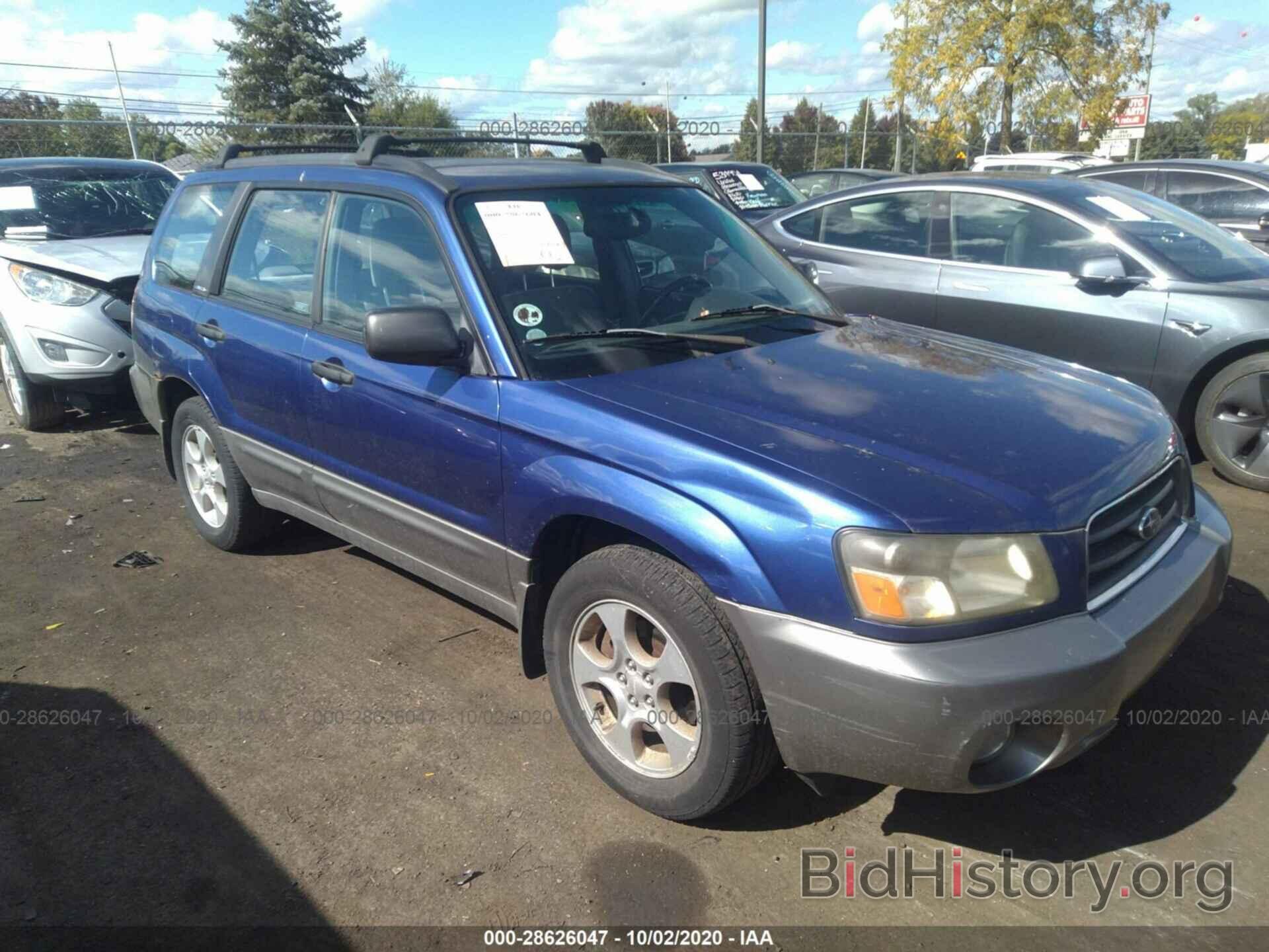 Photo JF1SG65604H741492 - SUBARU FORESTER 2004