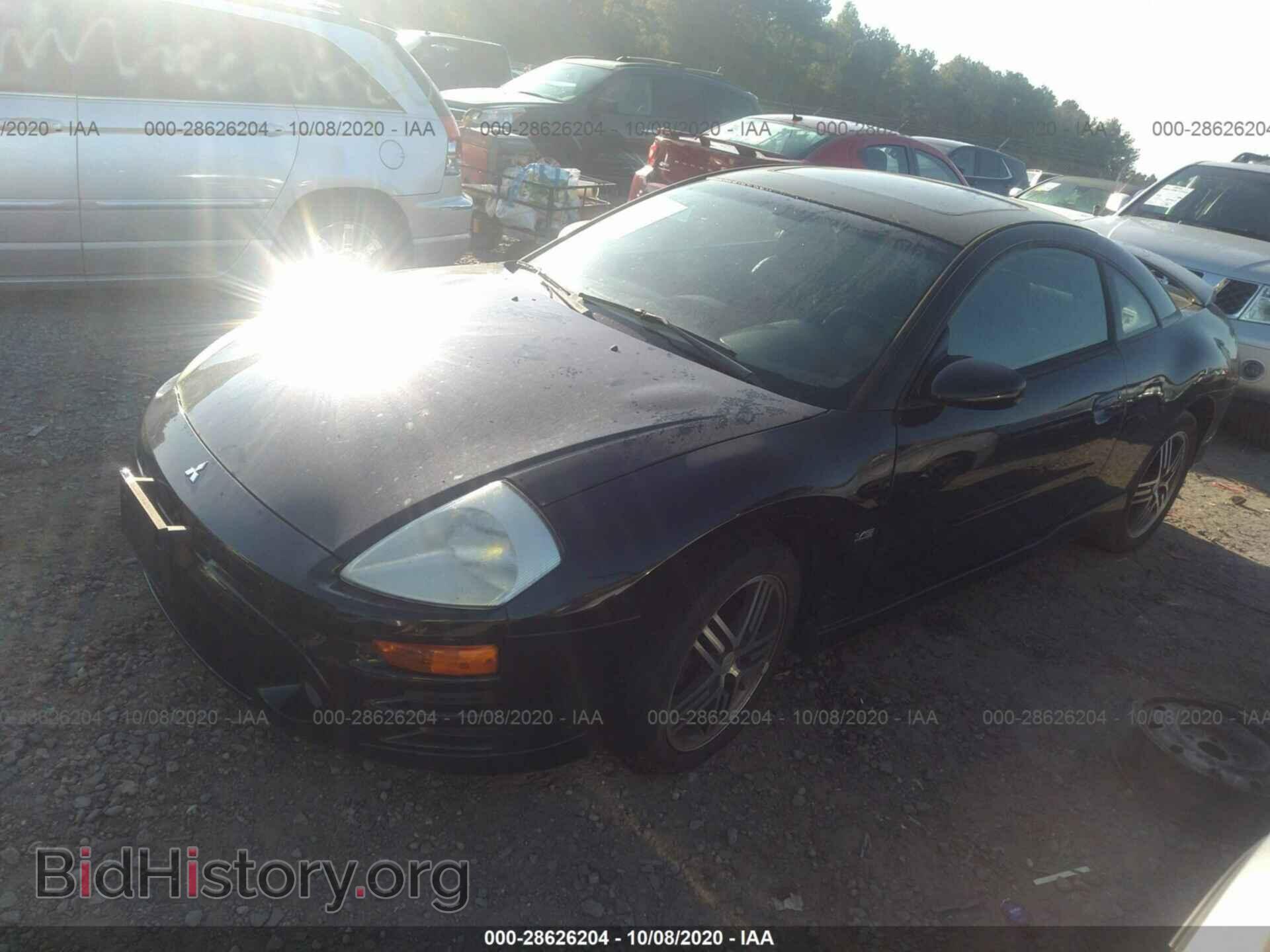 2003 MITSUBISHI ECLIPSE - VIN: 4A3AC74H03E167922 - Фото 2