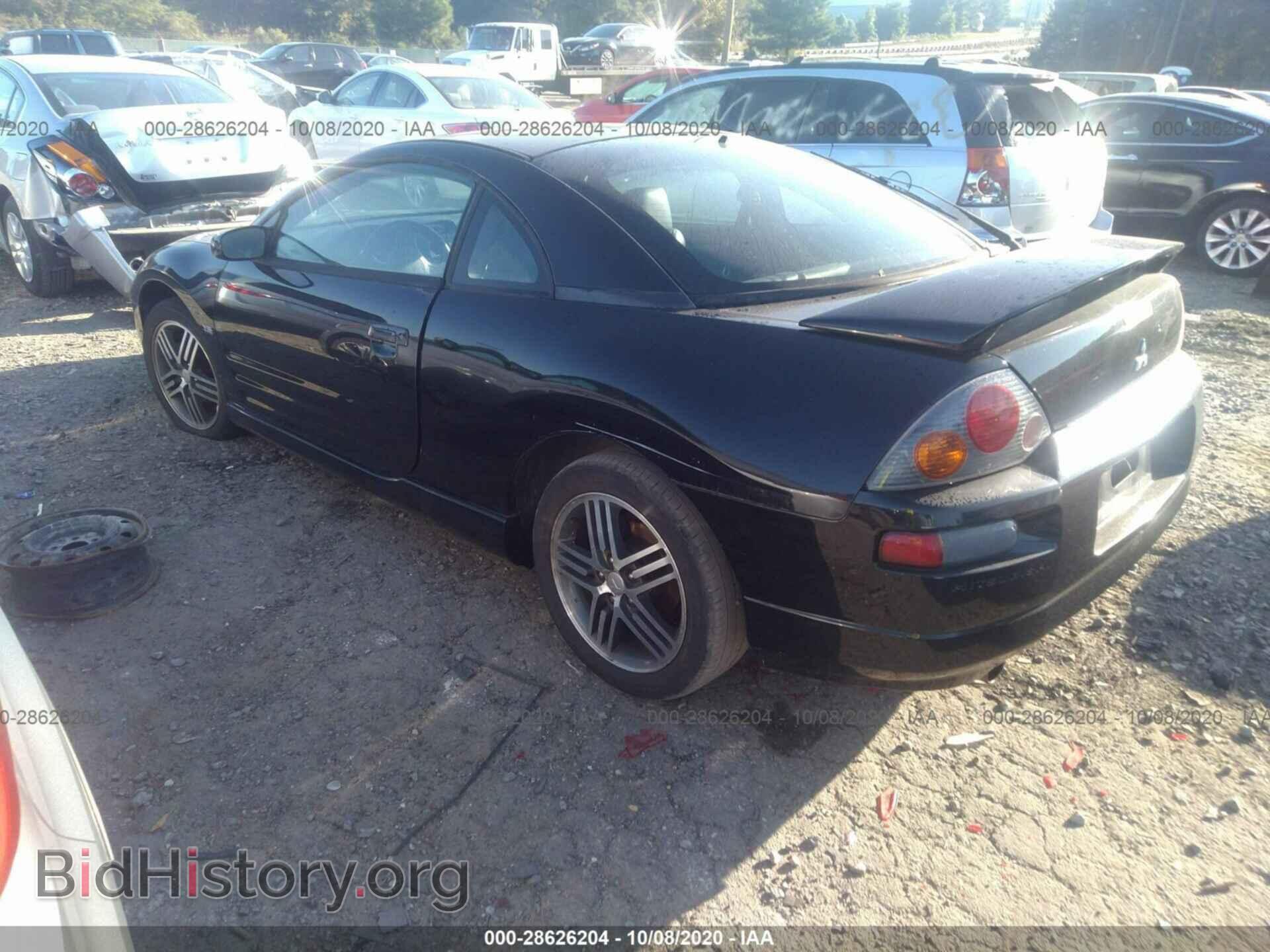 2003 MITSUBISHI ECLIPSE - VIN: 4A3AC74H03E167922 - Фото 3