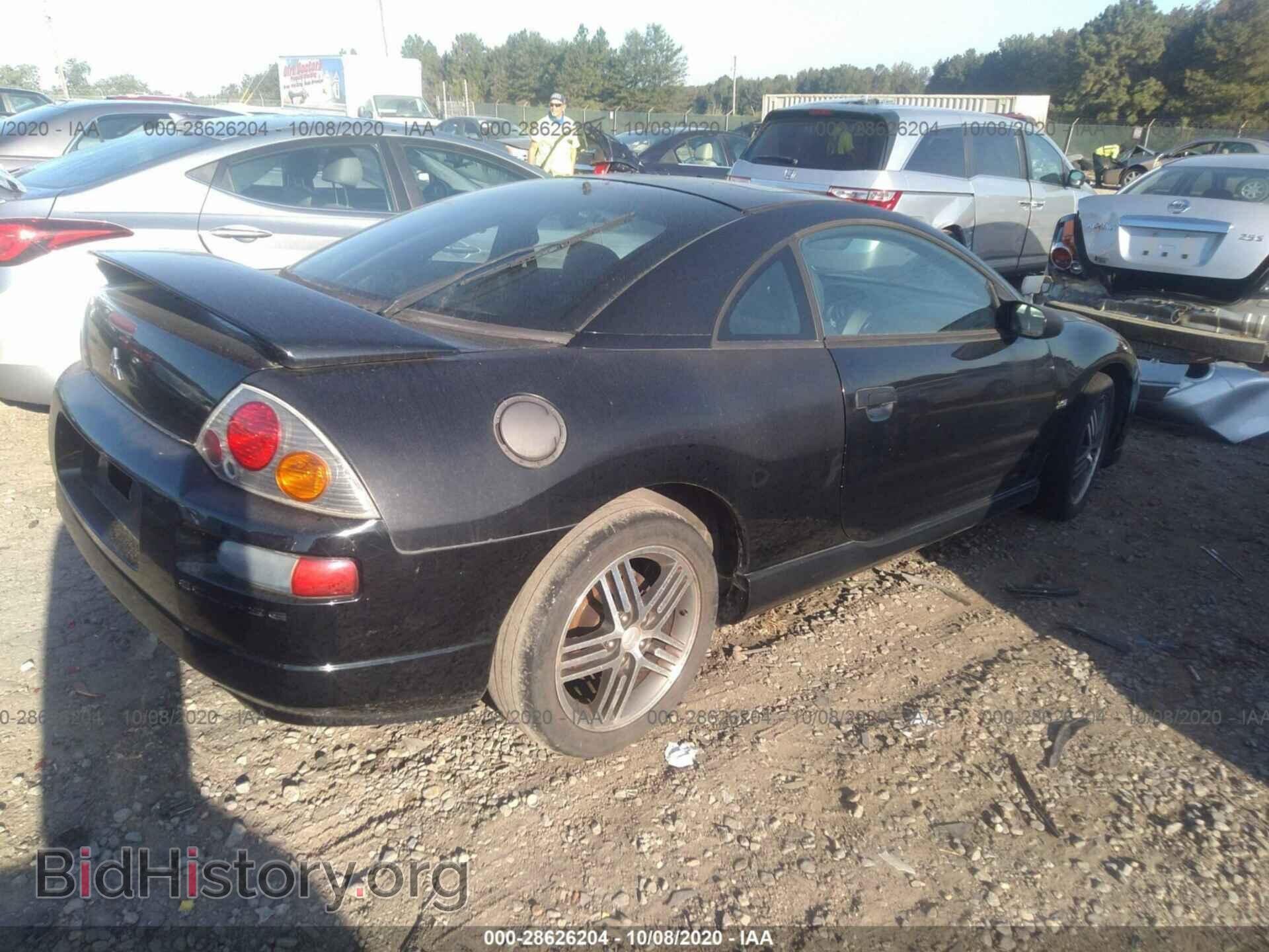 2003 MITSUBISHI ECLIPSE - VIN: 4A3AC74H03E167922 - Фото 4