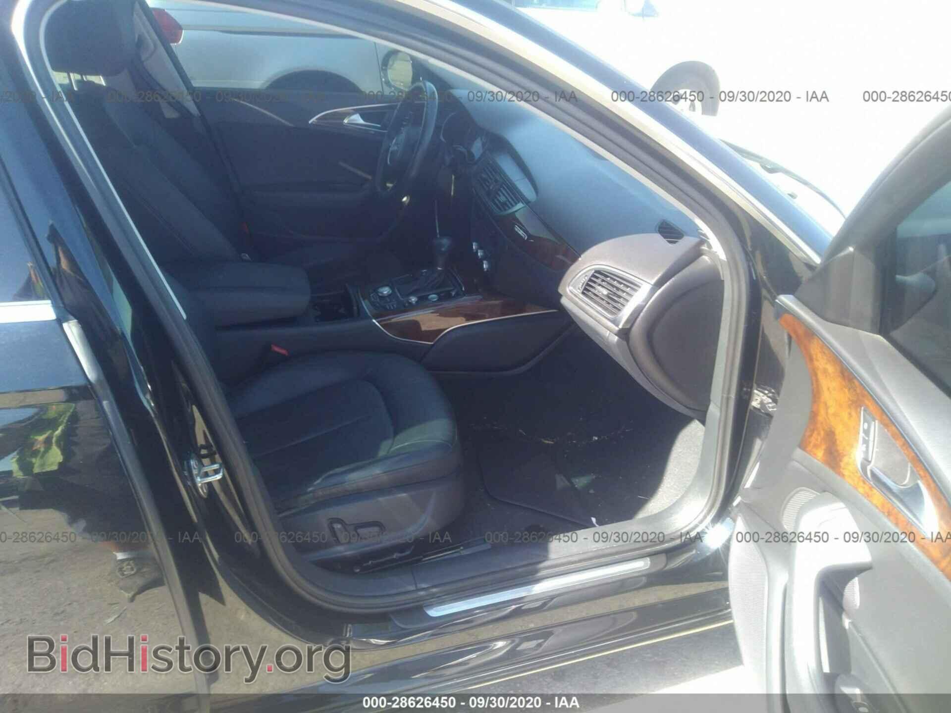 2014 AUDI A6 - VIN: WAUGFAFC5EN078446 - Фото 5