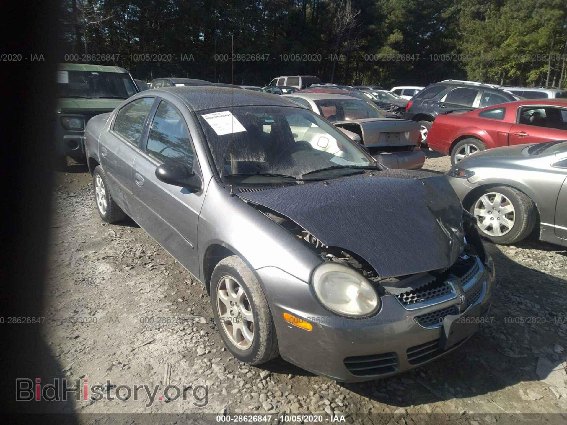 Photo 1B3ES56C65D181069 - DODGE NEON 2005