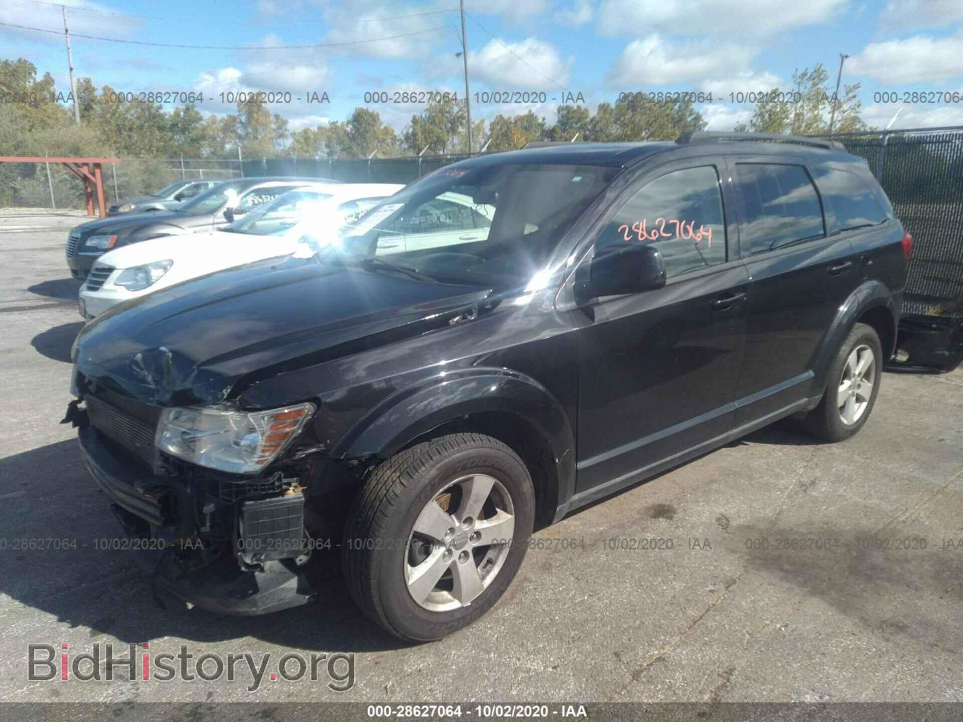 2011 DODGE JOURNEY - VIN: 3D4PH1FG3BT518730 - Фото 2