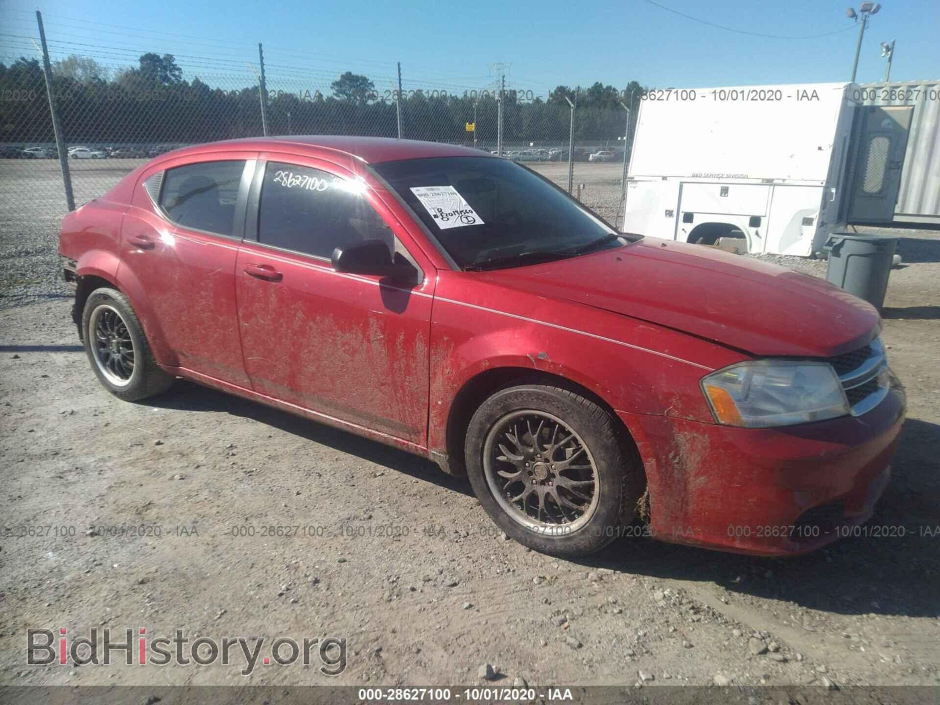 Фотография 1C3CDZAB0CN266054 - DODGE AVENGER 2012