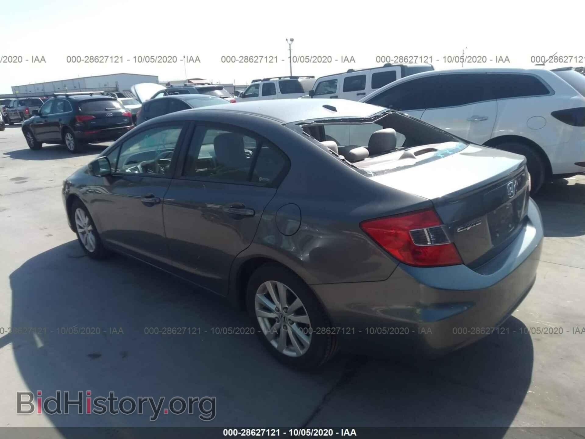 2012 HONDA CIVIC SDN - VIN: 19XFB2F89CE008252 - Фото 3
