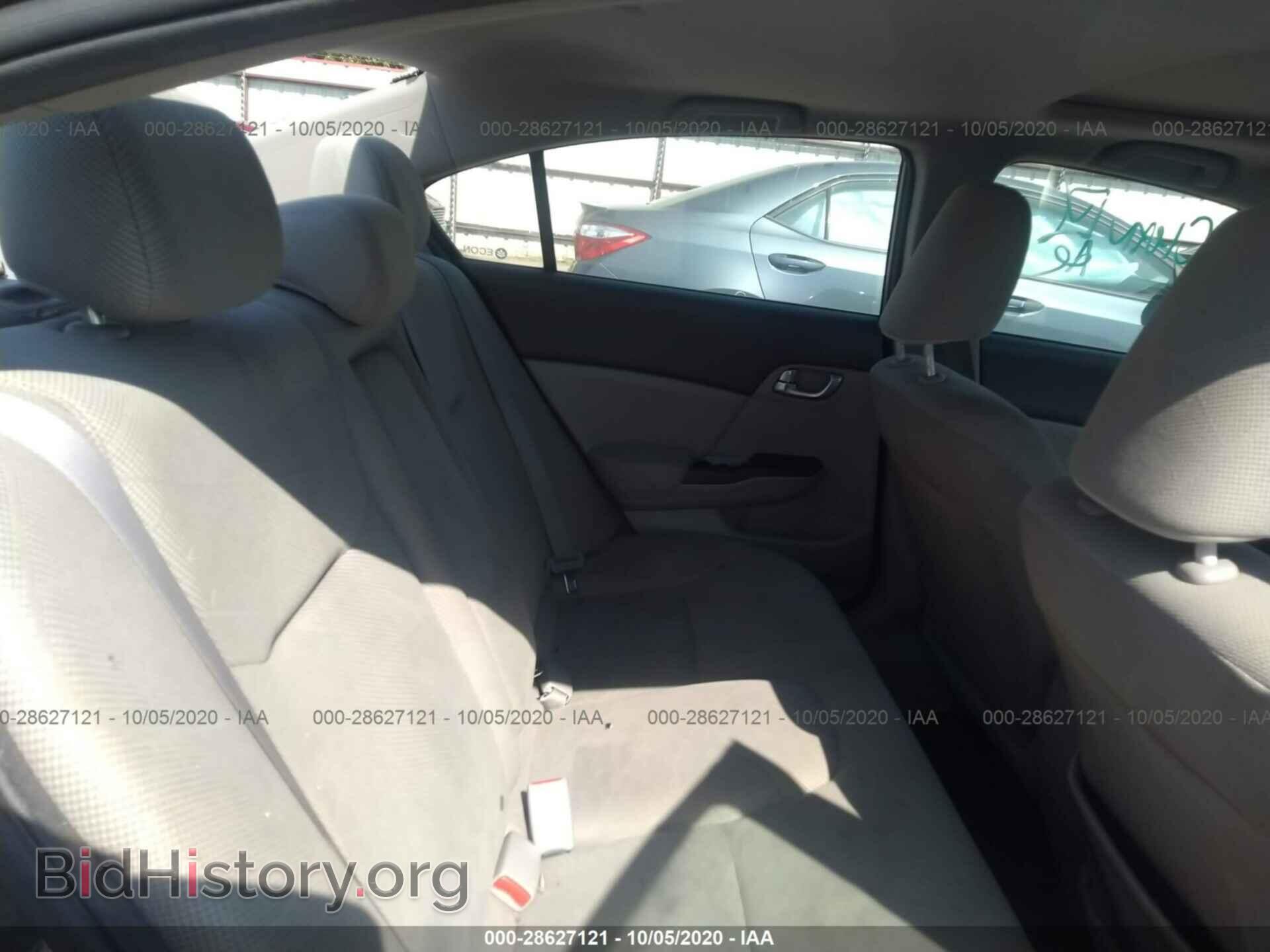 2012 HONDA CIVIC SDN - VIN: 19XFB2F89CE008252 - Фото 8