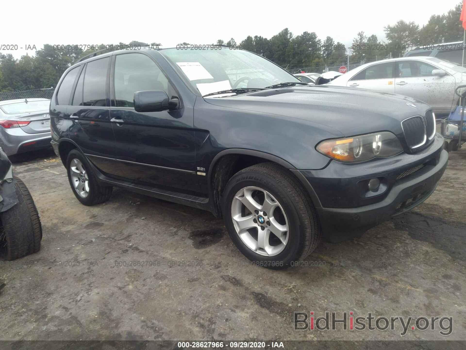 Photo 5UXFA13595LY10106 - BMW X5 2005