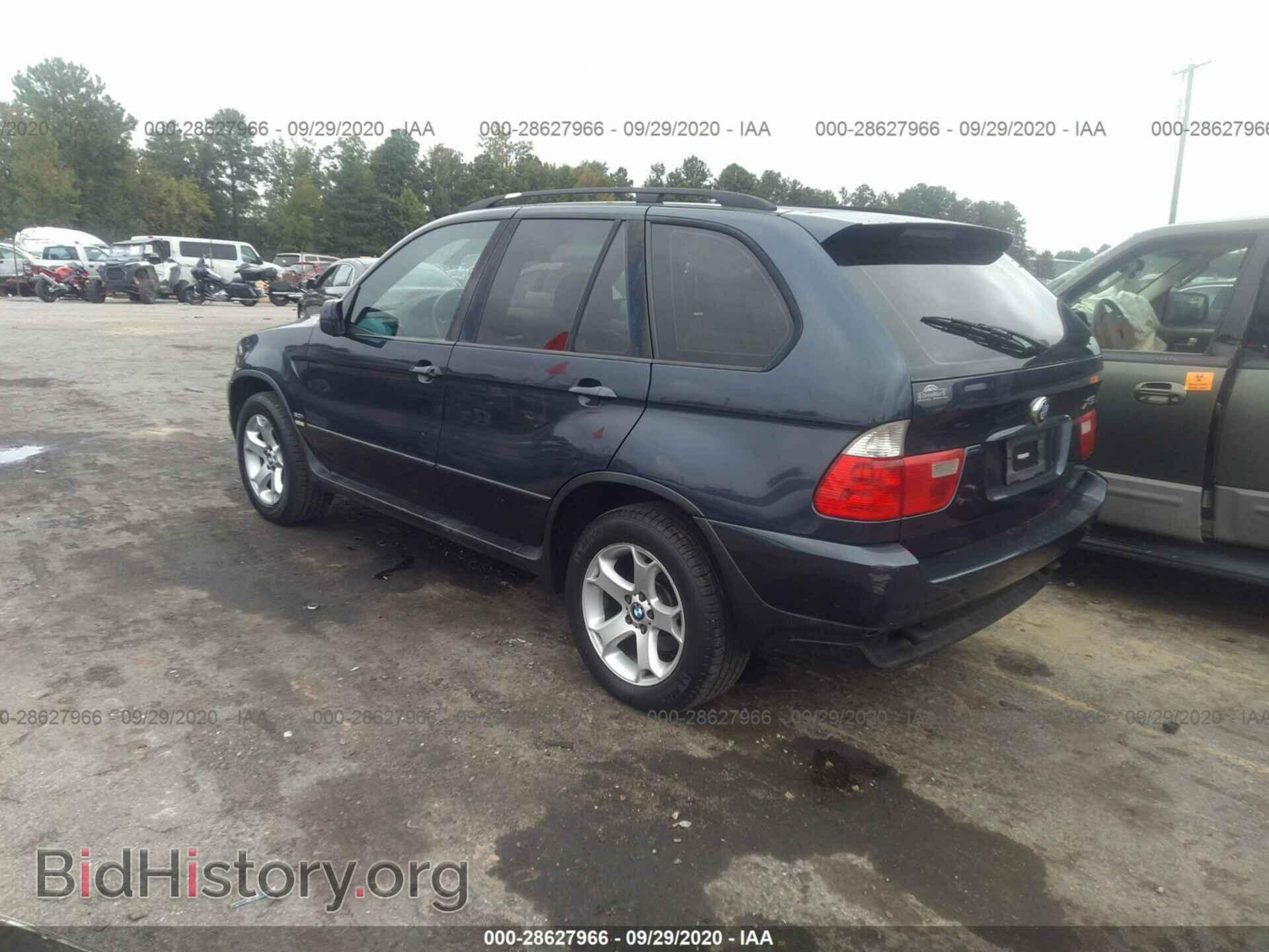 2005 BMW X5 - VIN: 5UXFA13595LY10106 - Фото 3