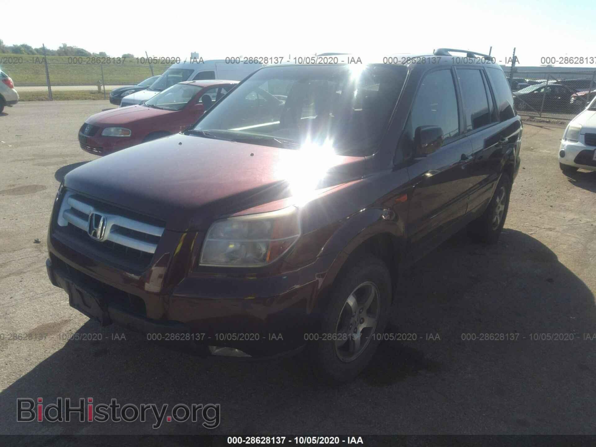 2008 HONDA PILOT - VIN: 5FNYF18528B011070 - Фото 2