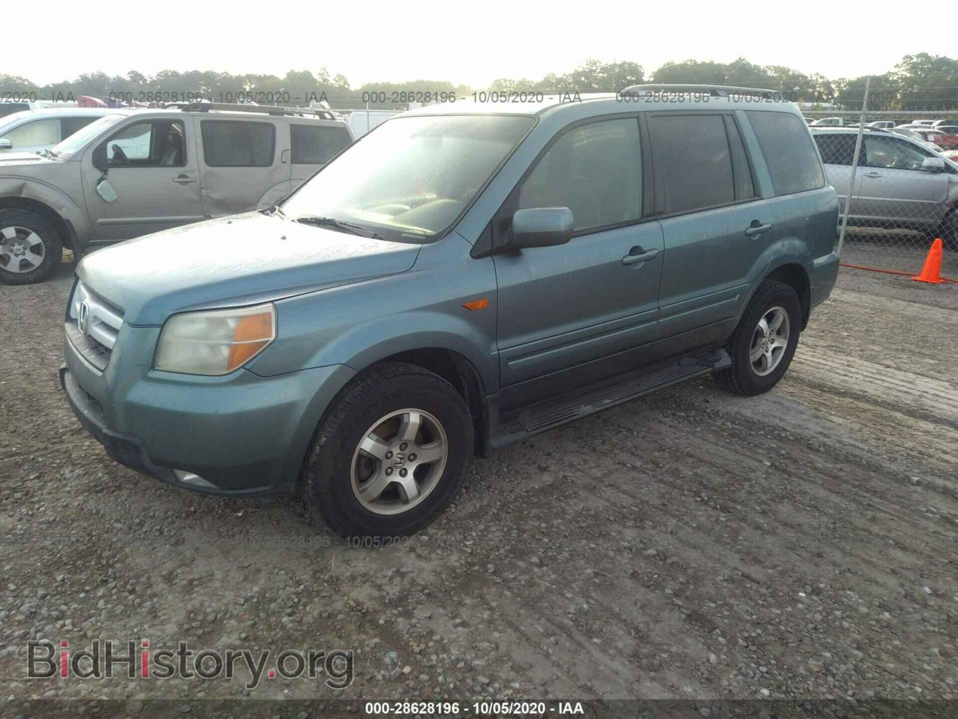 2006 HONDA PILOT - VIN: 5FNYF18406B019835 - Фото 2