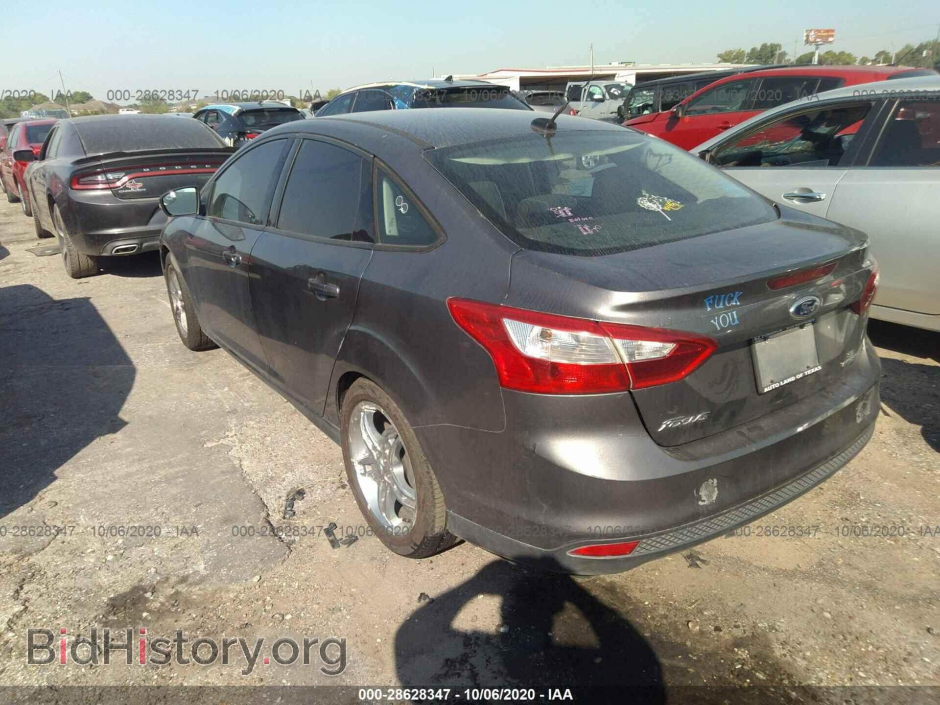 2014 FORD FOCUS - VIN: 1FADP3F28EL143541 - Фото 3