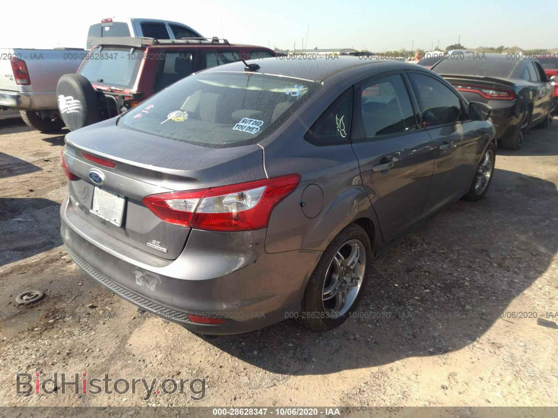 2014 FORD FOCUS - VIN: 1FADP3F28EL143541 - Фото 4