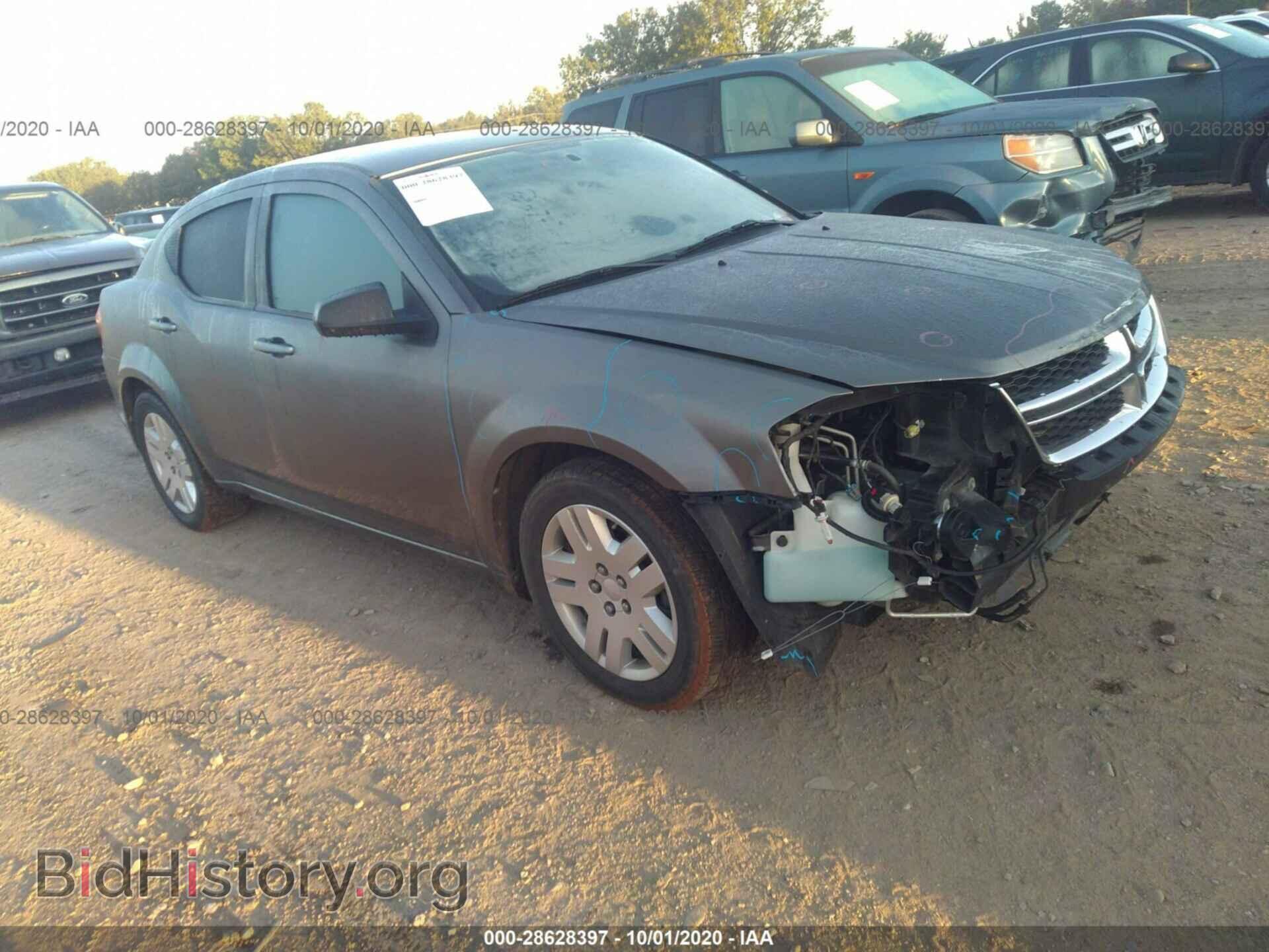 Фотография 1C3CDZAB0DN591918 - DODGE AVENGER 2013