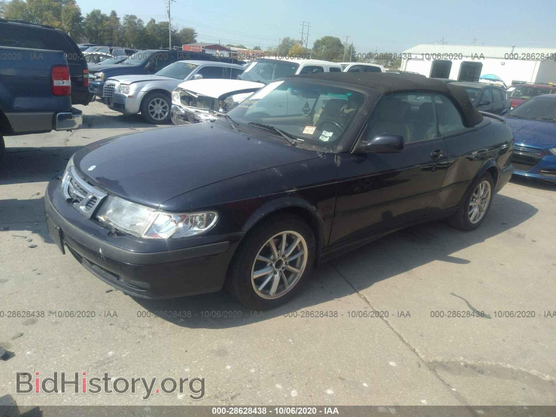 2001 SAAB 9-3 - VIN: YS3DF78K017005182 - Фото 2