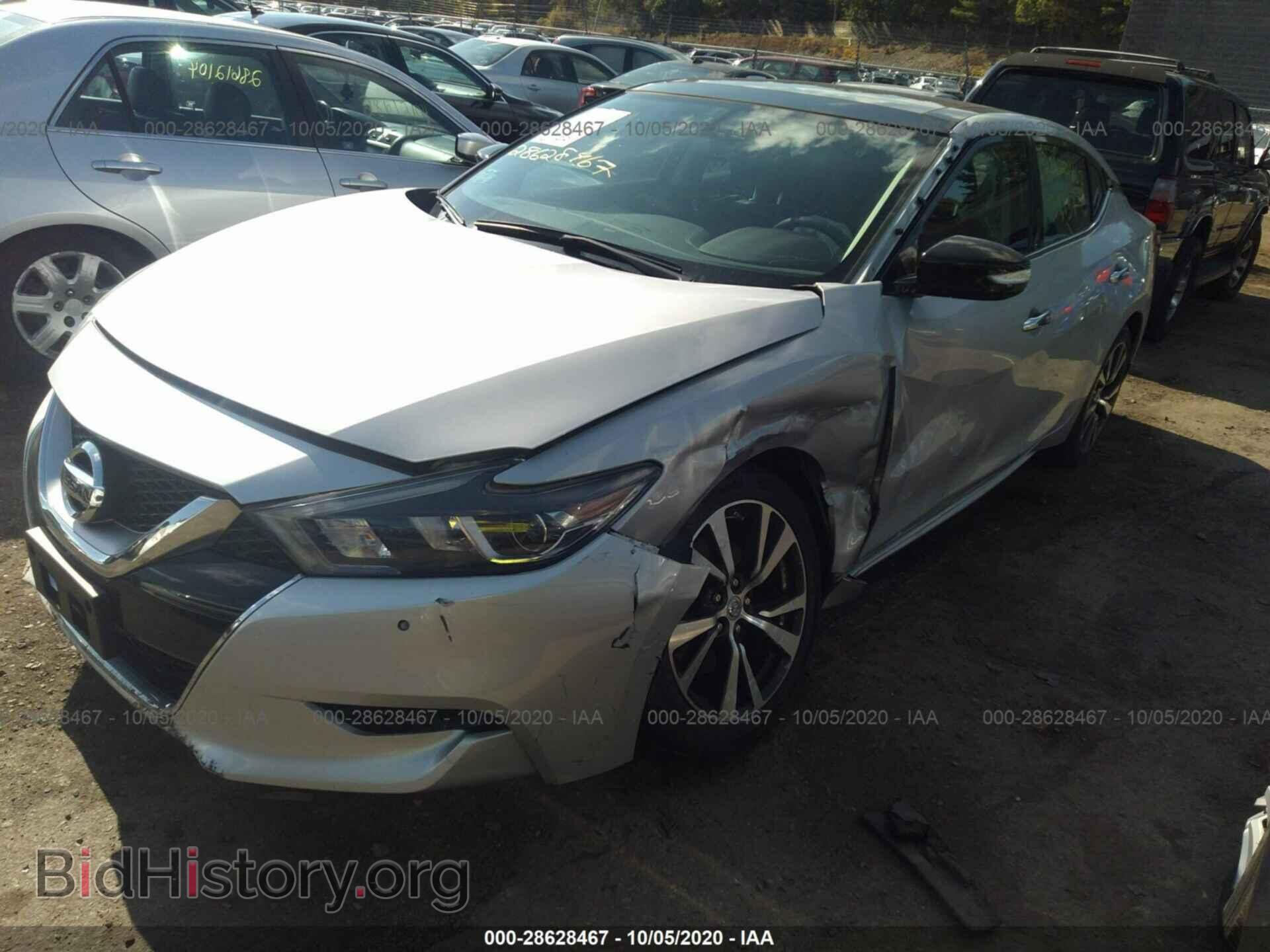 2017 NISSAN MAXIMA - VIN: 1N4AA6APXHC366273 - Фото 2