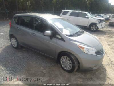 2014 Nissan VERSA NOTE SV, серебристый — VIN 3N1CE2CP3EL432680, IAAI