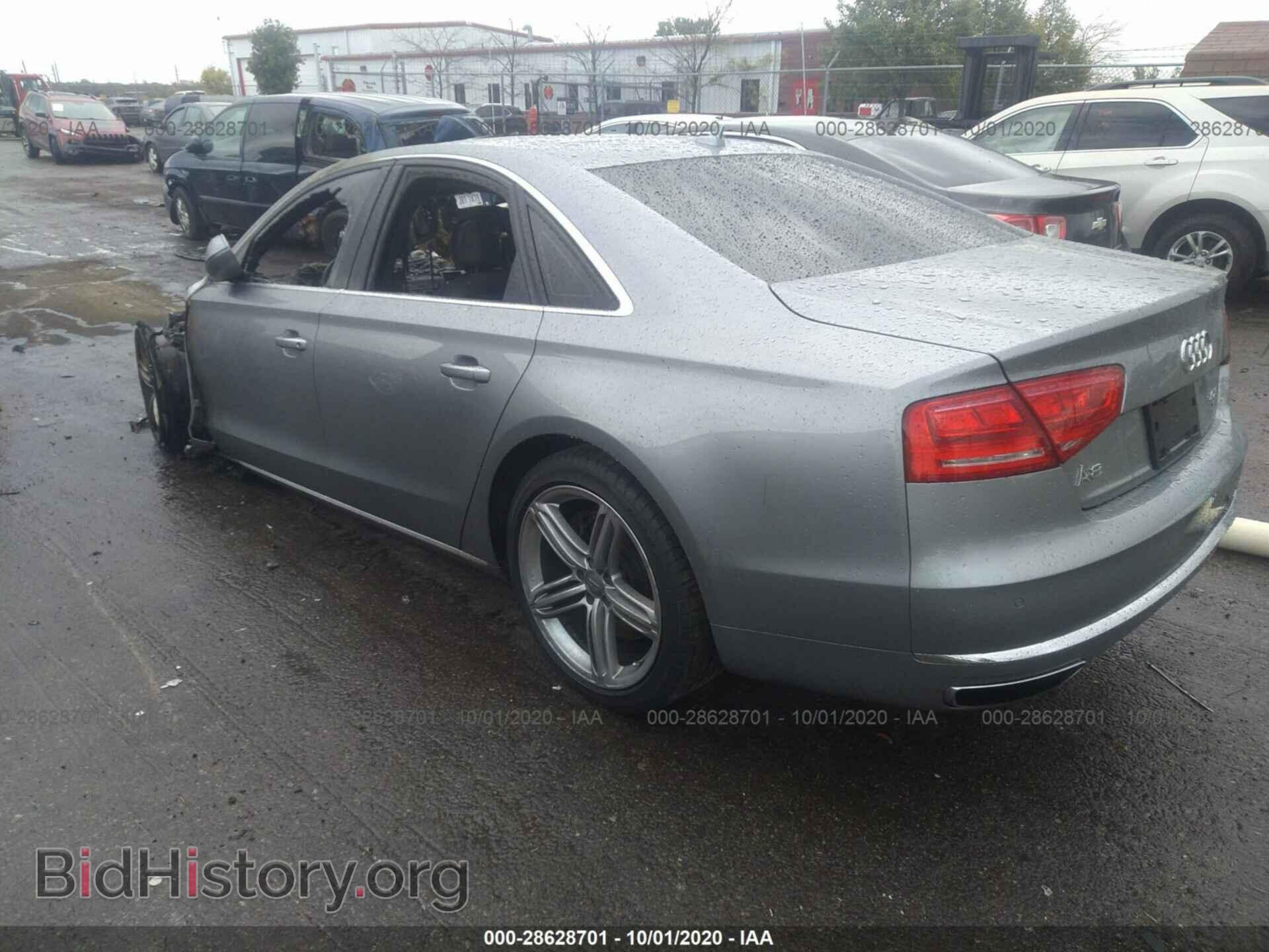 2013 AUDI A8 - VIN: WAUA2AFD0DN032354 - Фото 3