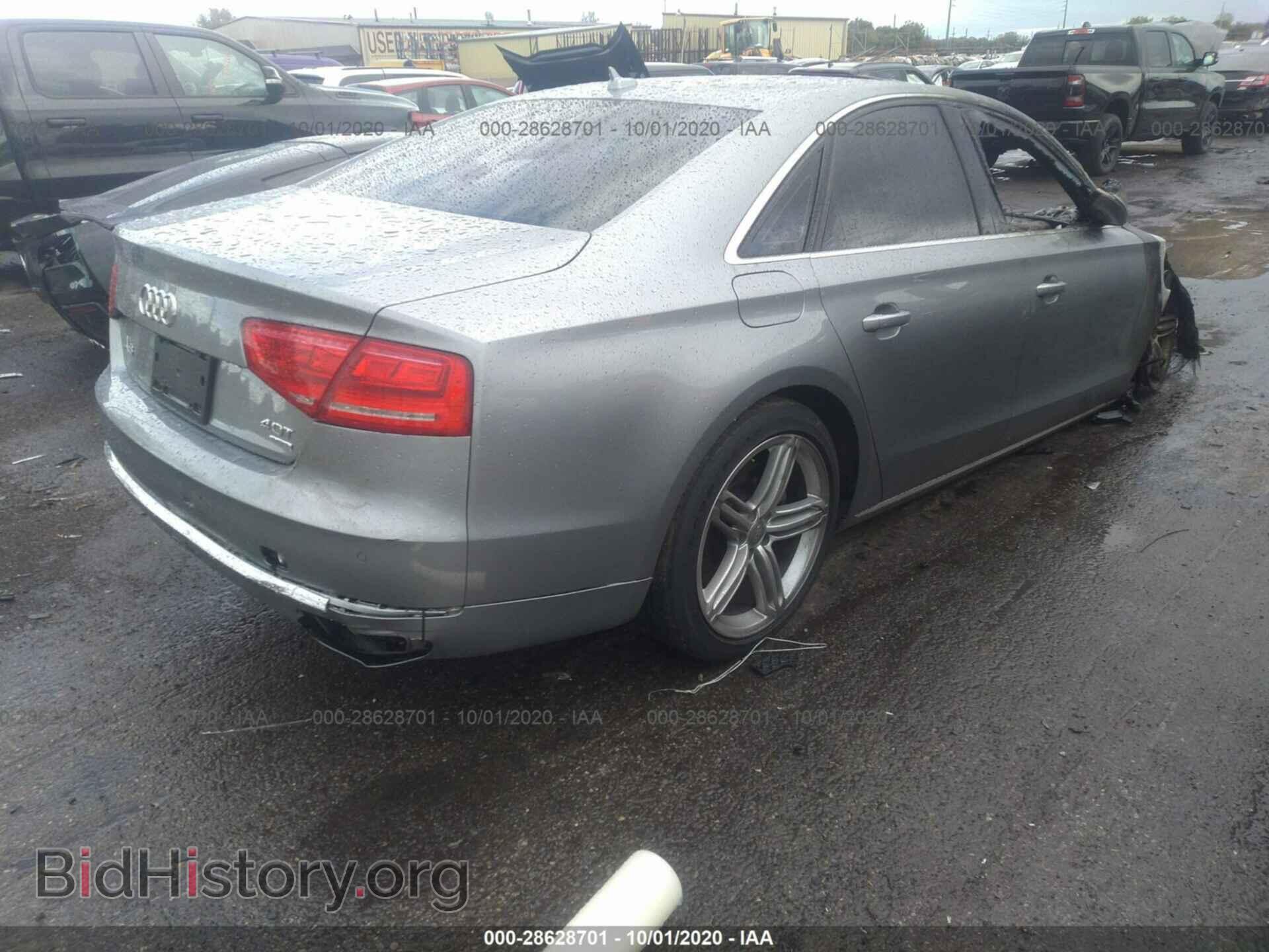 2013 AUDI A8 - VIN: WAUA2AFD0DN032354 - Фото 4