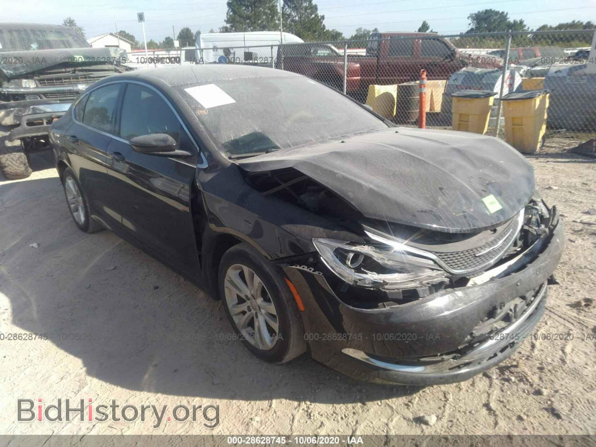 Photo 1C3CCCAB0FN596622 - CHRYSLER 200 2015