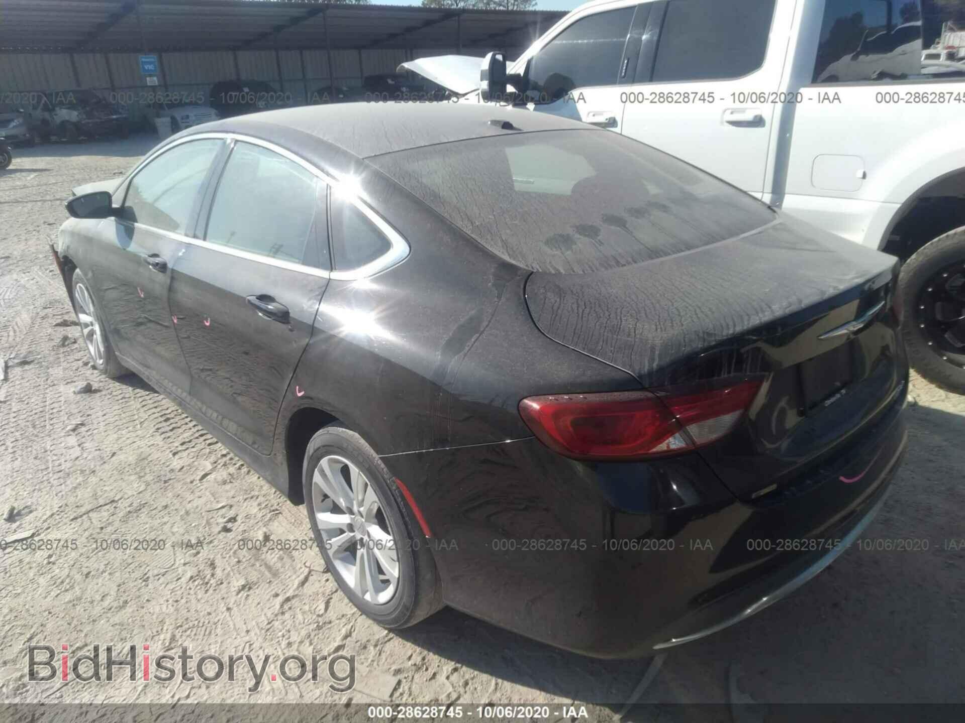 2015 CHRYSLER 200 - VIN: 1C3CCCAB0FN596622 - Фото 3