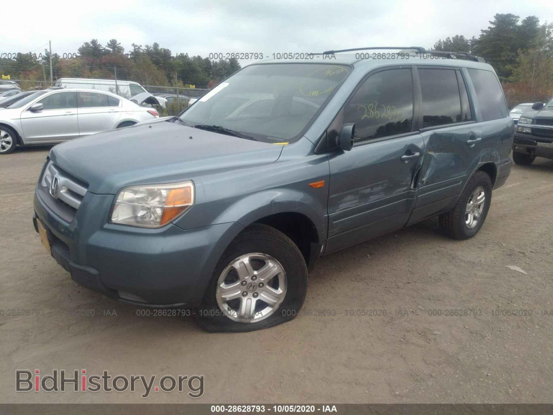 2008 HONDA PILOT - VIN: 5FNYF18208B001367 - Фото 2