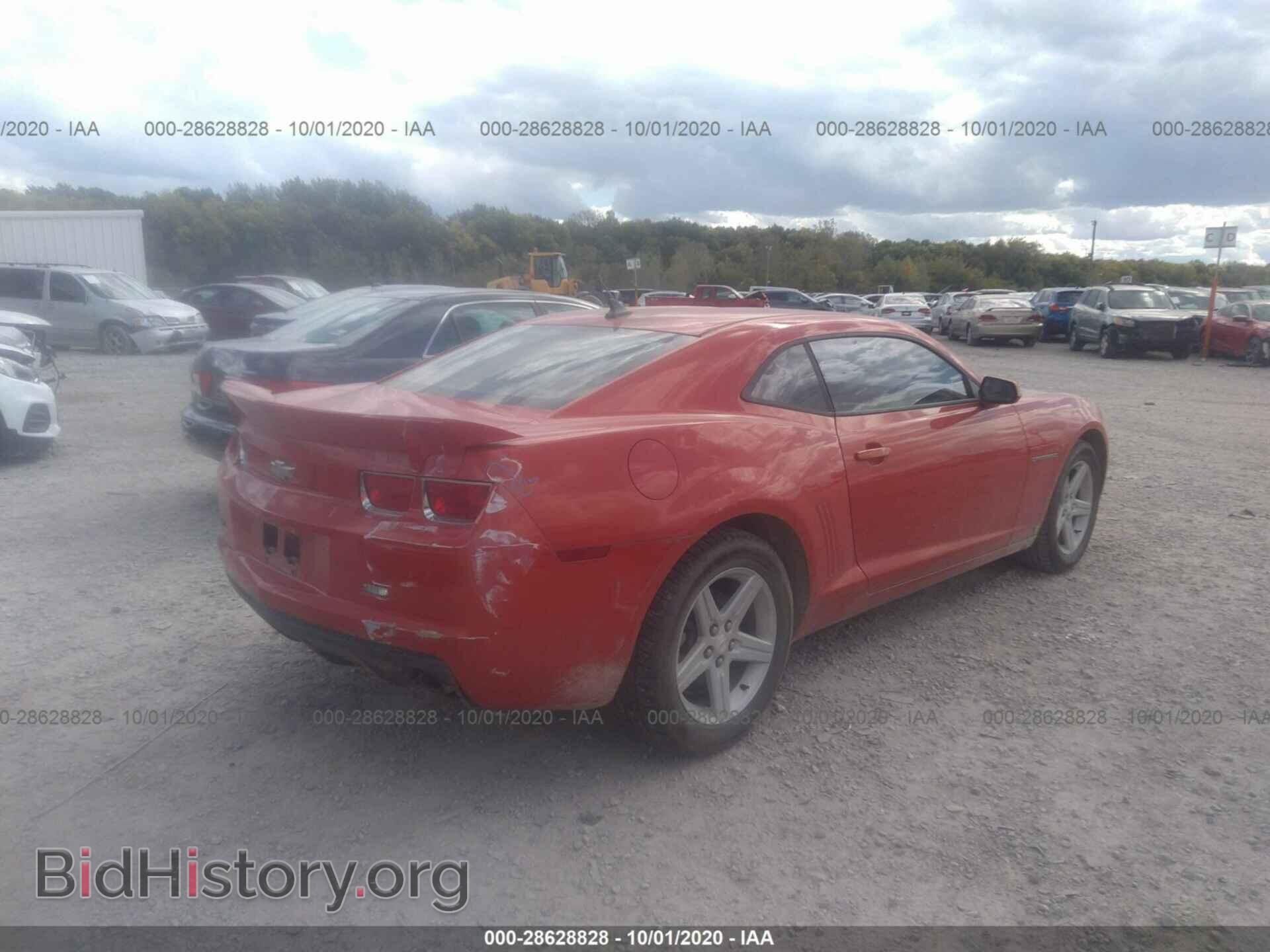 2010 CHEVROLET CAMARO - VIN: 2G1FB1EV8A9136830 - Фото 4