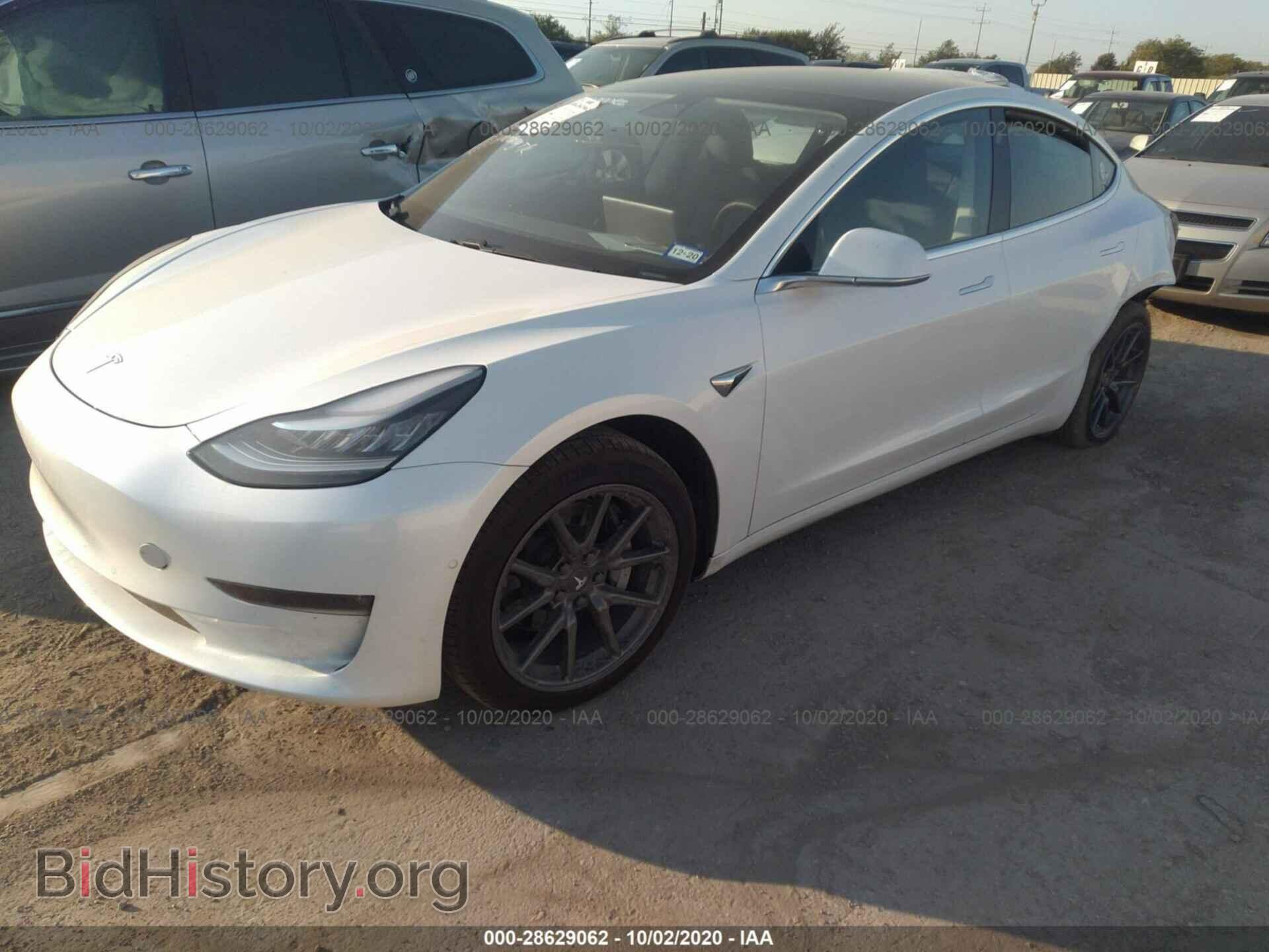 2020 TESLA MODEL 3 - VIN: 5YJ3E1EC5LF601949 - Фото 2