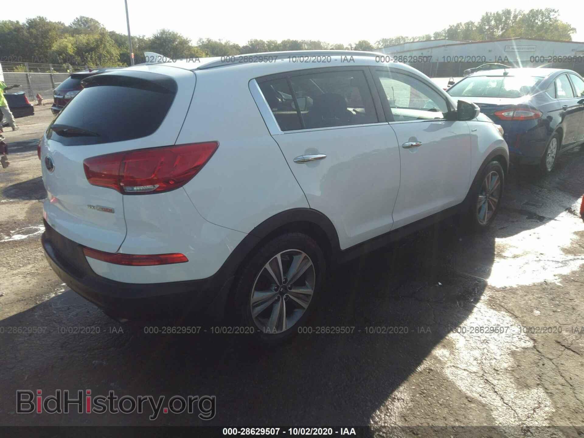 2014 KIA SPORTAGE - VIN: KNDPCCA67E7665437 - Фото 4