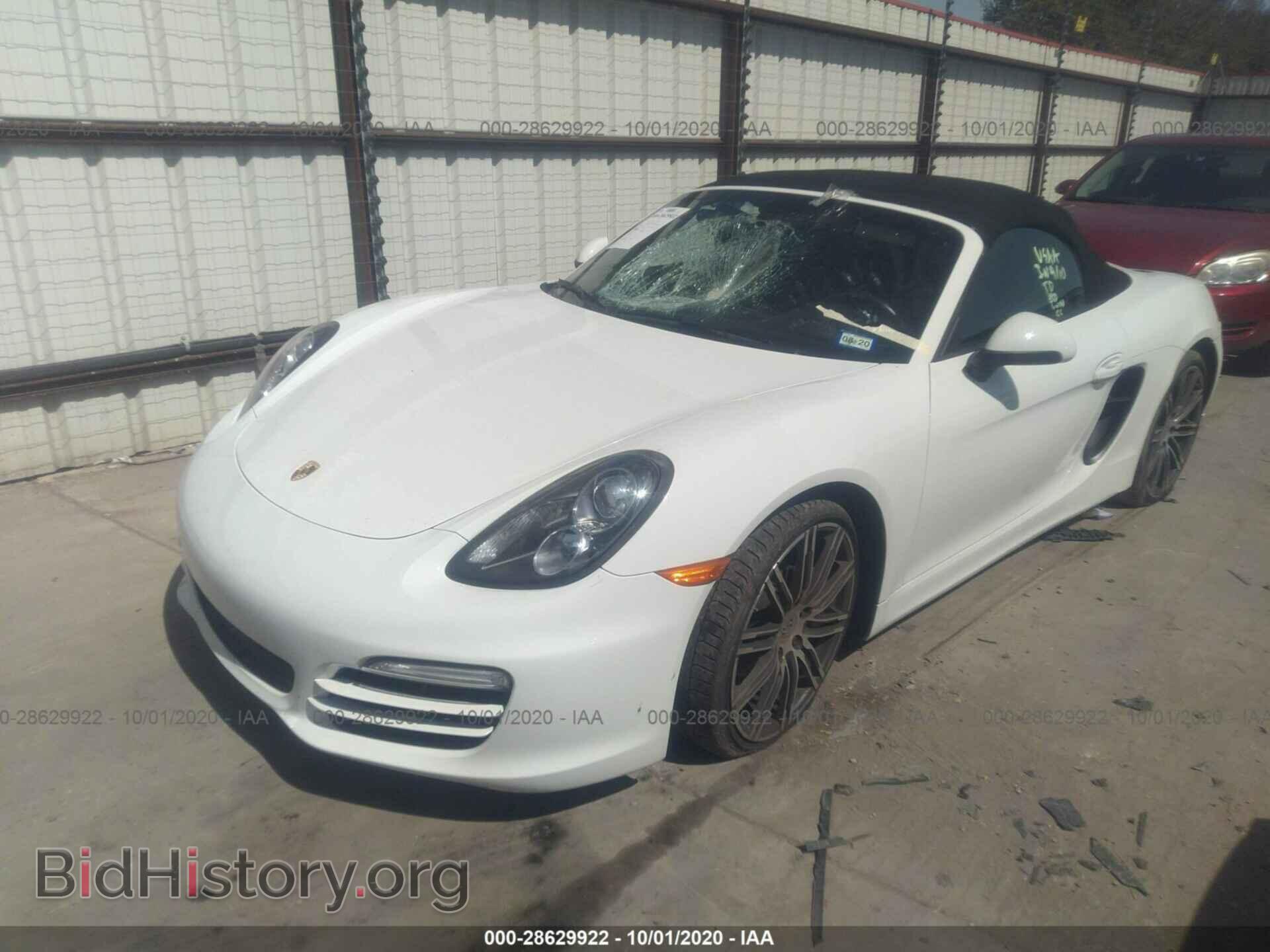 2014 PORSCHE BOXSTER - VIN: WP0CA2A86EK120830 - Фото 2