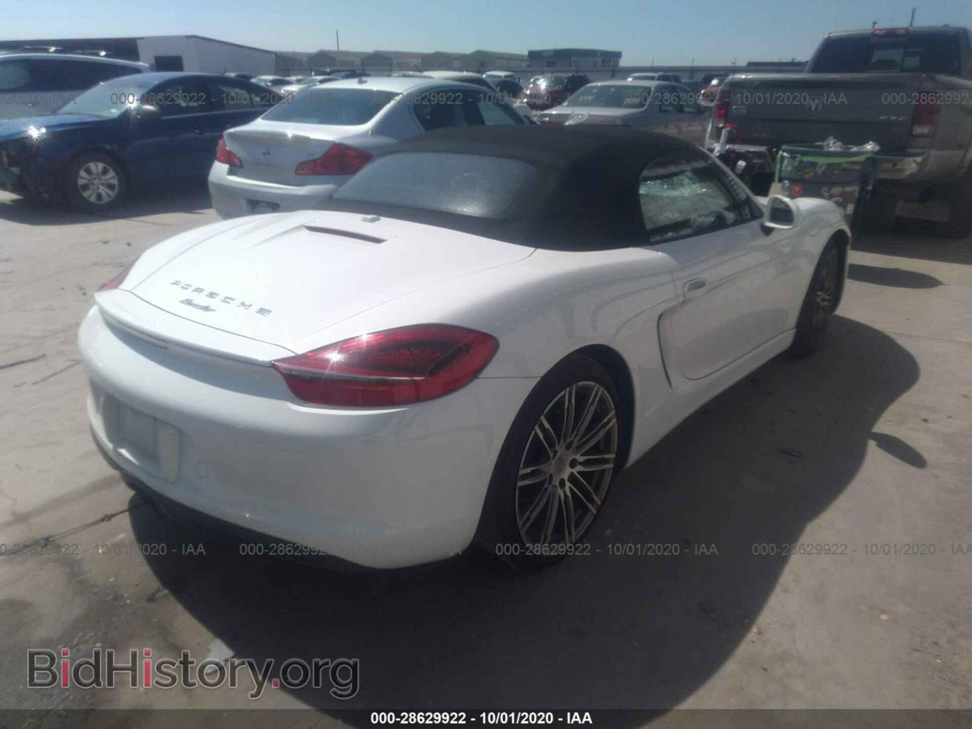 2014 PORSCHE BOXSTER - VIN: WP0CA2A86EK120830 - Фото 4