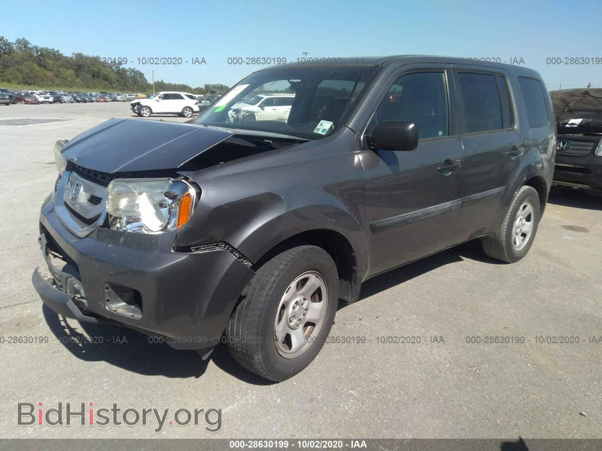 2011 HONDA PILOT - VIN: 5FNYF3H29BB039845 - Фото 2
