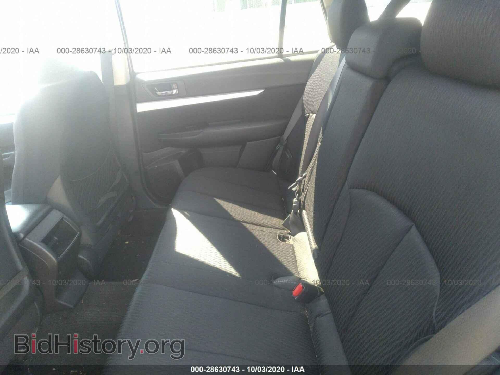2012 SUBARU OUTBACK - VIN: 4S4BRBGC3C3248459 - Фото 8