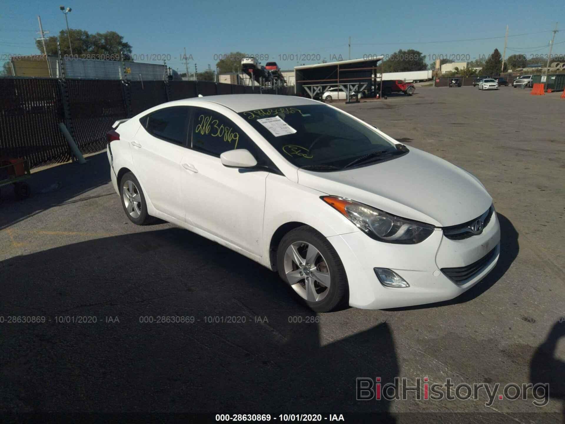 Photo 5NPDH4AE9DH371033 - HYUNDAI ELANTRA 2013