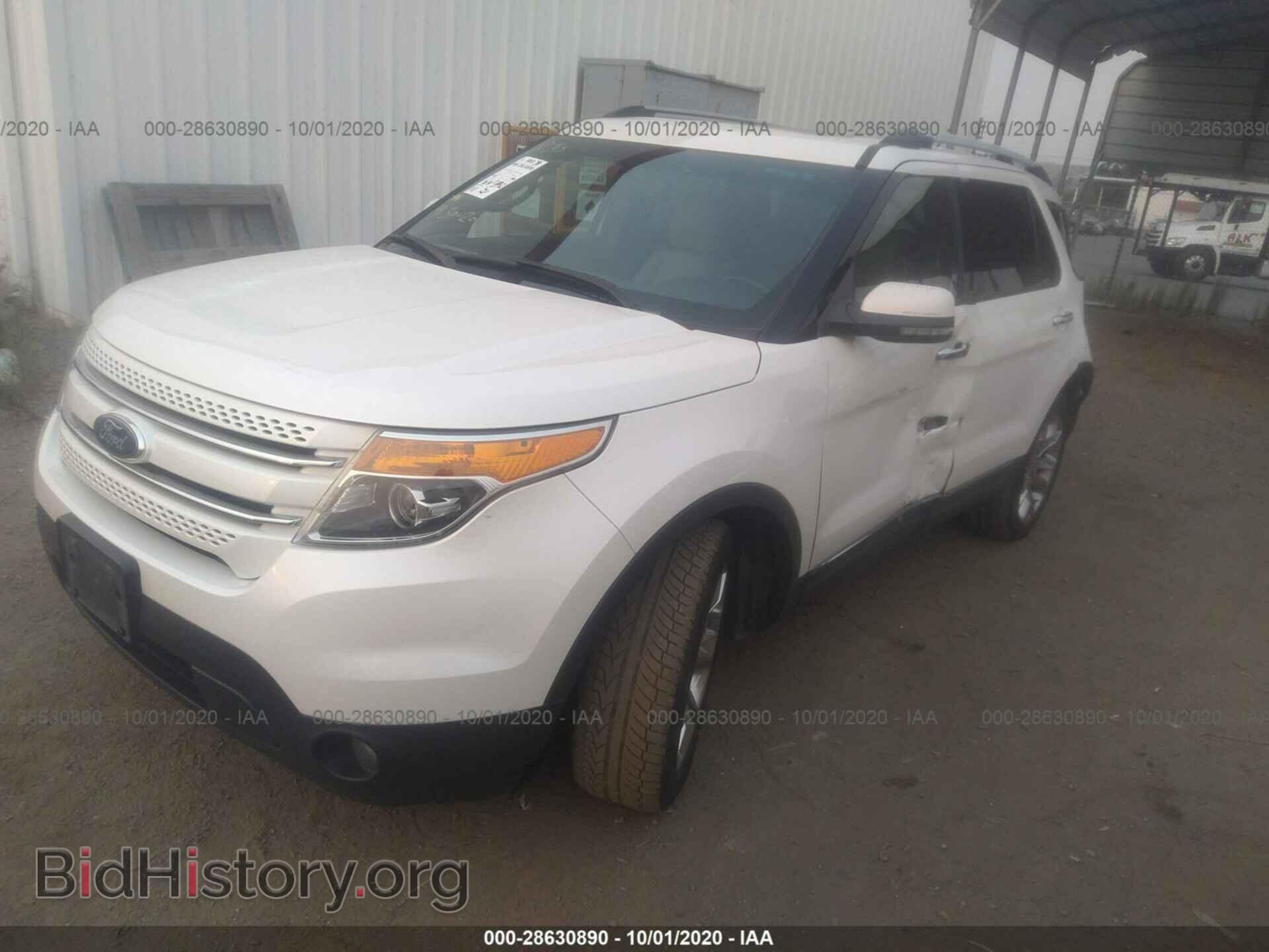 2011 FORD EXPLORER - VIN: 1FMHK8F82BGA76981 - Фото 2